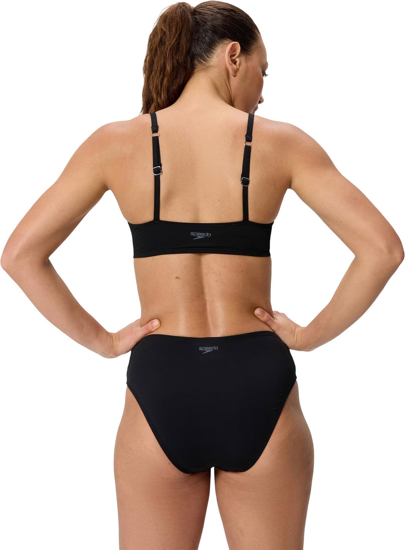 Product gallery image number 2 for product Bas de bikini taille haute échancré - Femme