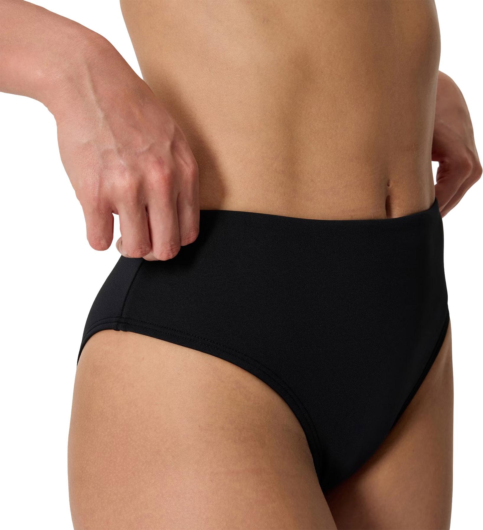 Product gallery image number 3 for product Bas de bikini taille haute échancré - Femme