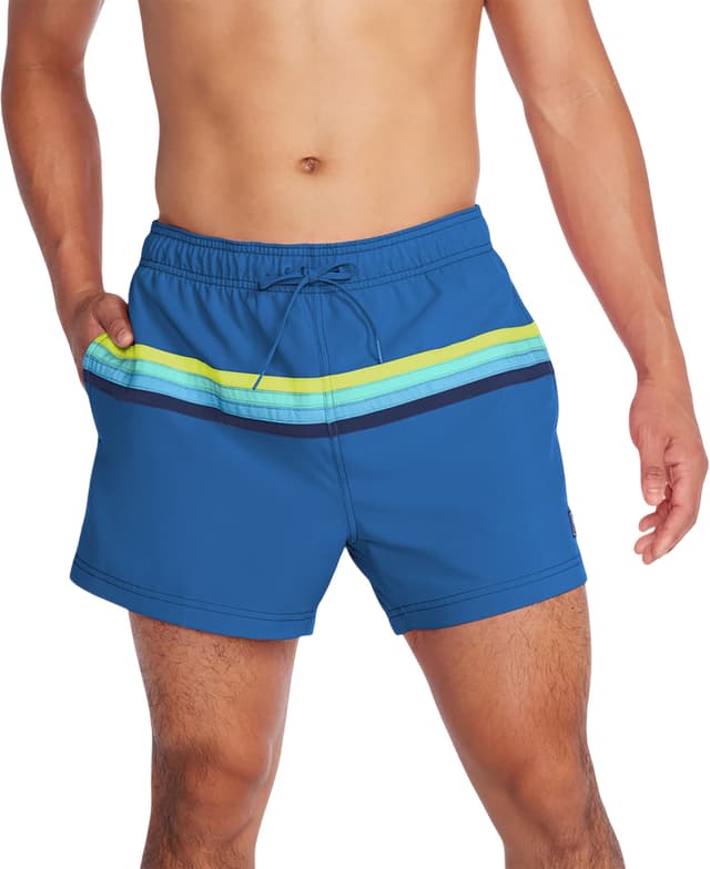 Speedo Men’s Swim Trunk Mid Length Redondo Floral Fine Anthracite 4995907 1841150