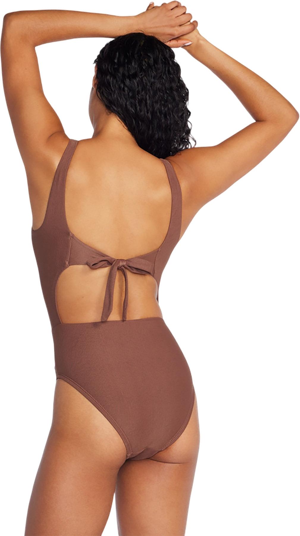 Product gallery image number 2 for product Keyhole Rib One Piece Swimsuit - Women's