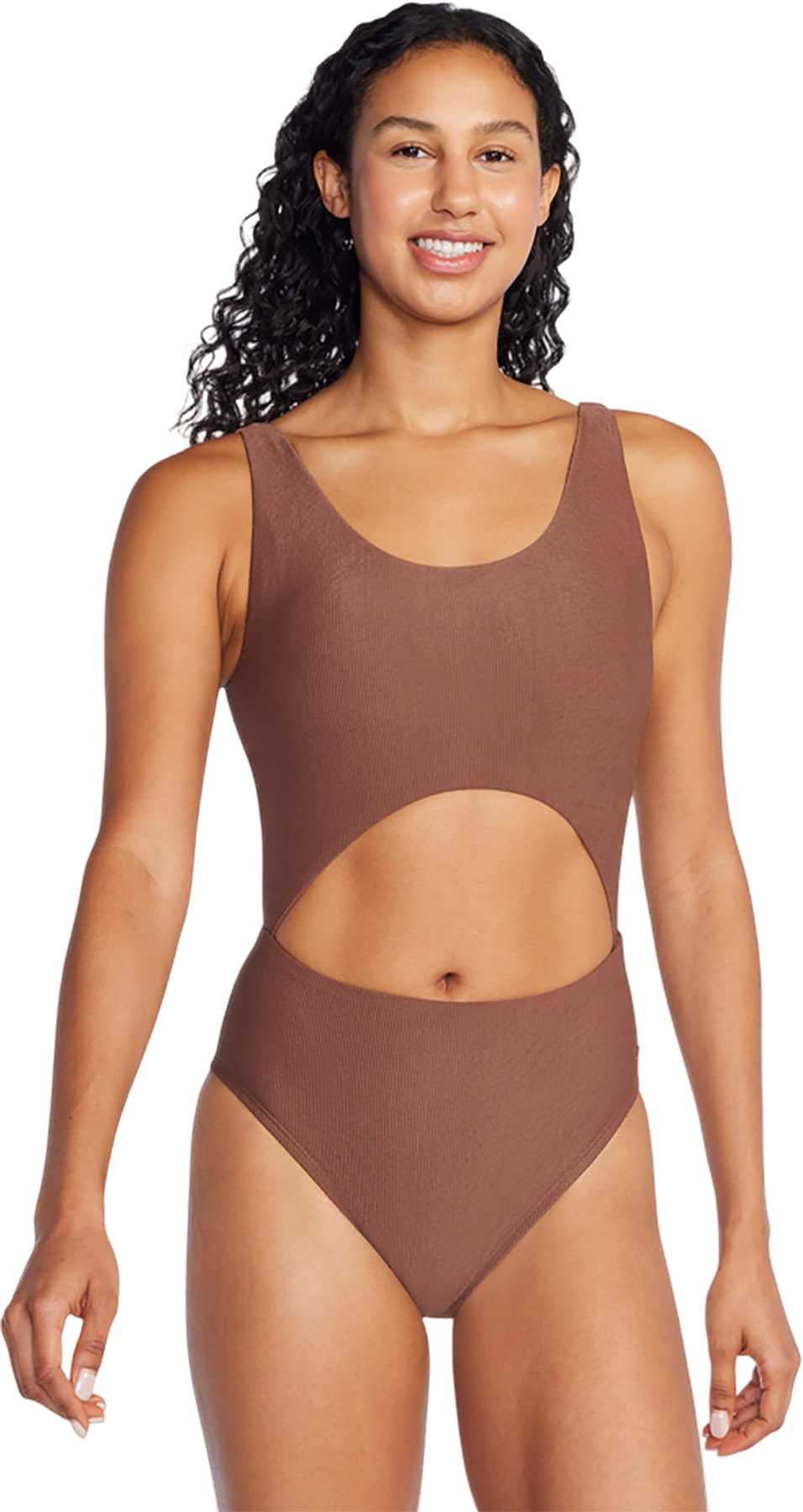 Product image for Keyhole Rib One Piece Swimsuit - Women's
