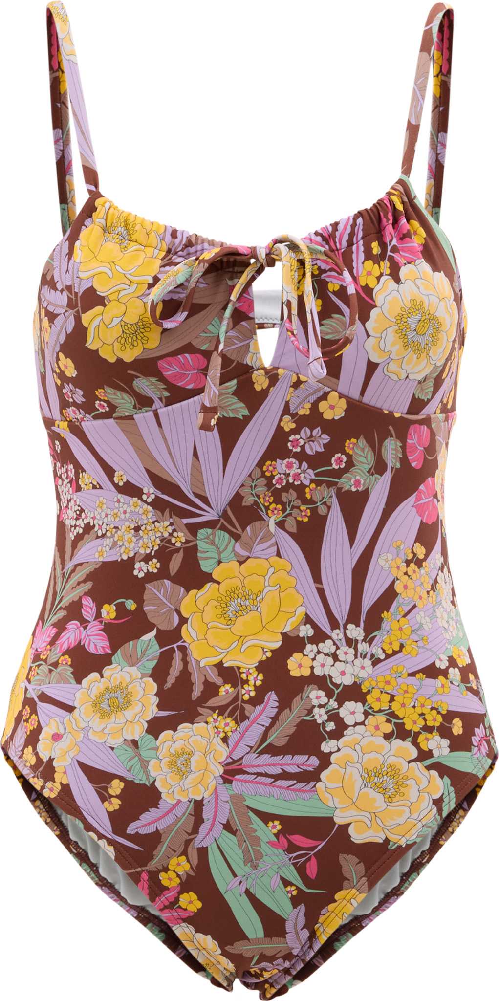 Image de produit pour Maillot de bain une pièce bandeau imprimé - Femme