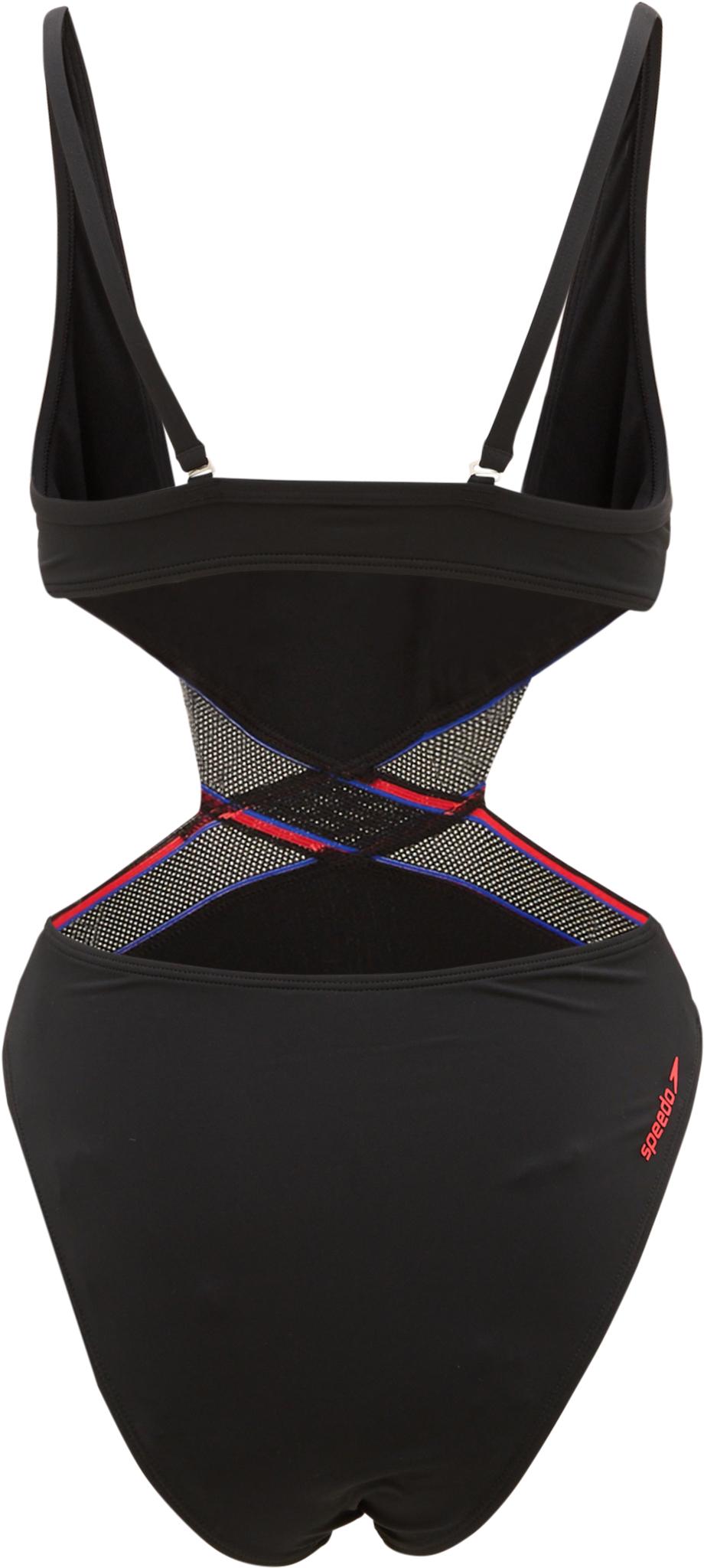 Product gallery image number 3 for product Solid Convertible Cut Out One Piece Swimsuit - Women's