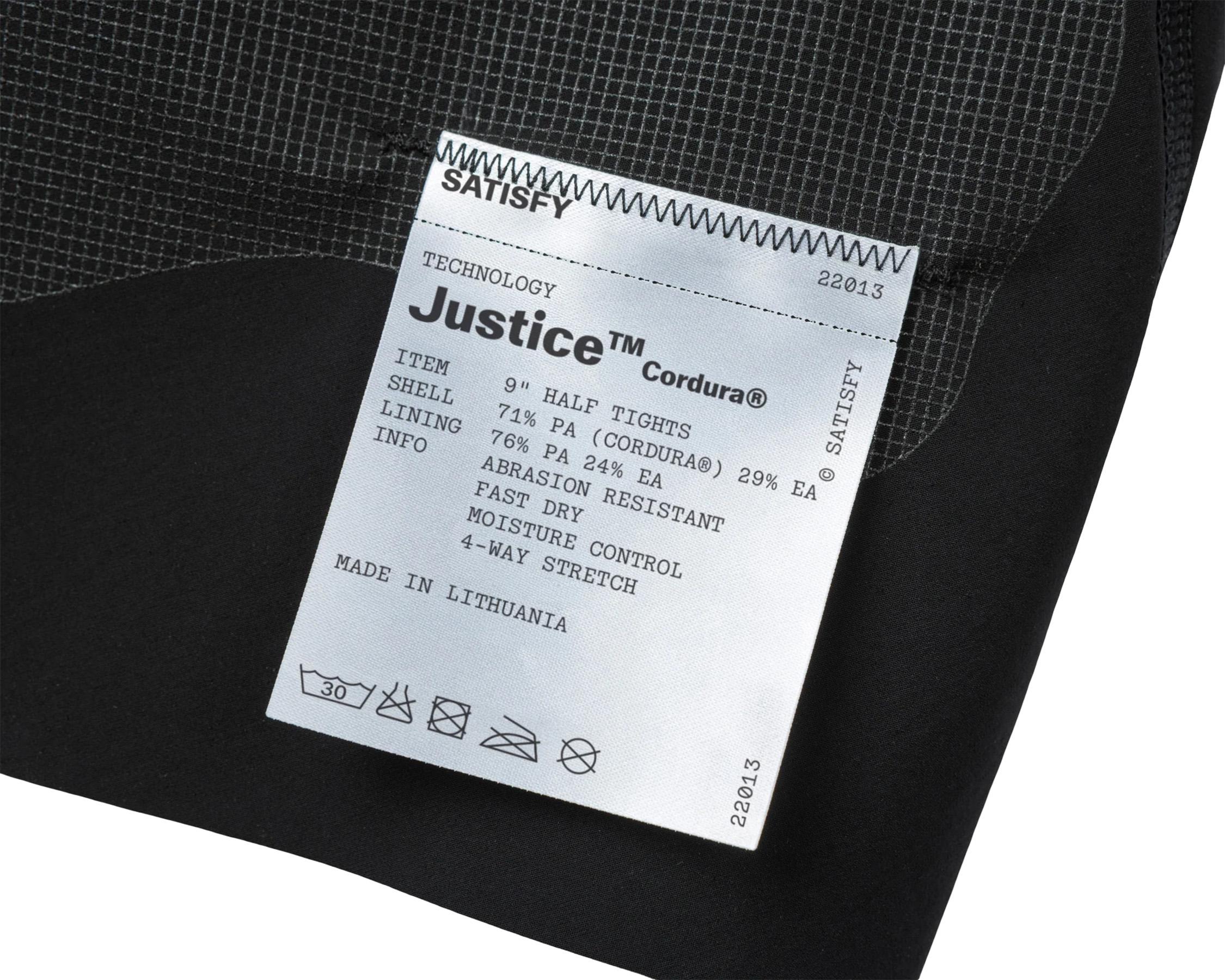 Product gallery image number 7 for product Justice CORDURA Half Tights 9" - Unisex
