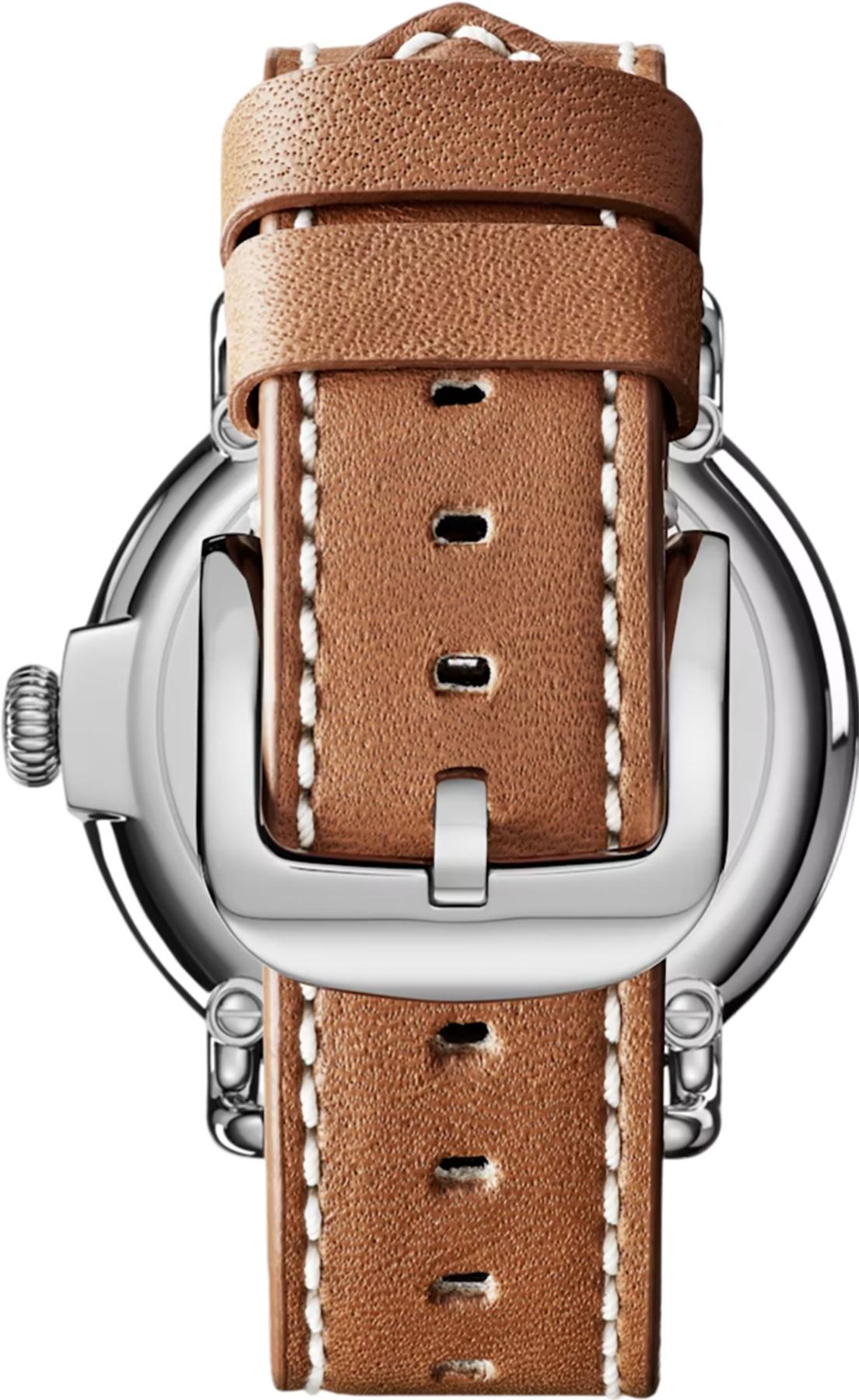 Product gallery image number 3 for product The Runwell Leather Strap Watch 41mm