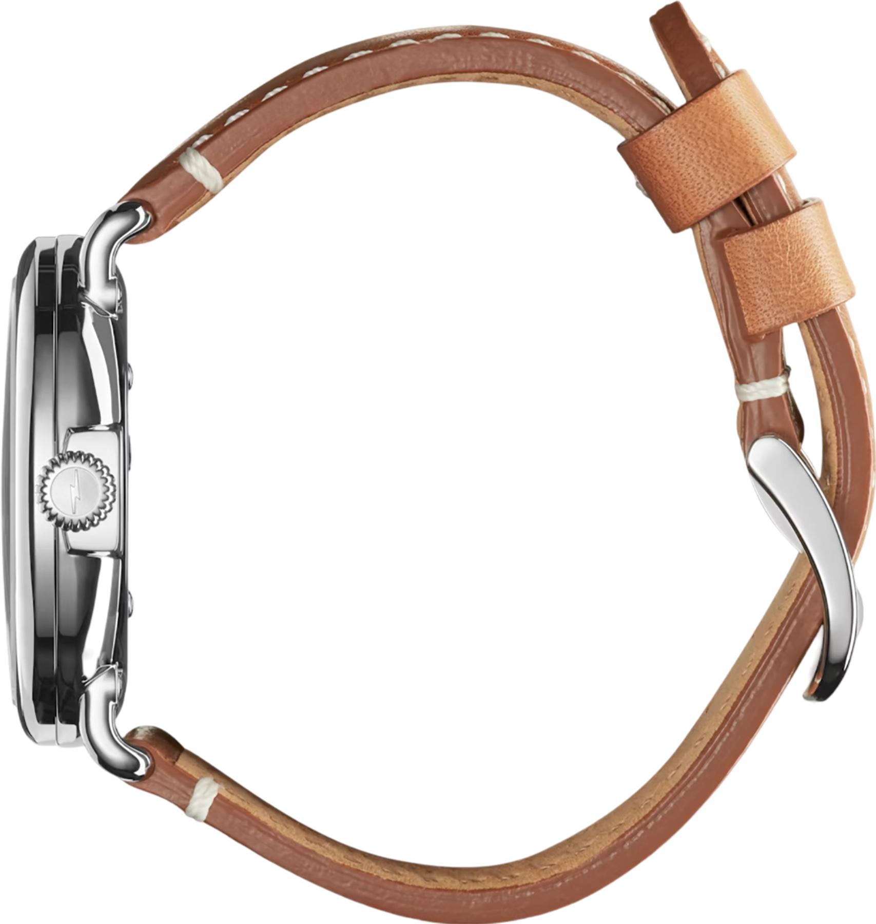 Product gallery image number 2 for product The Runwell Leather Strap Watch 41mm