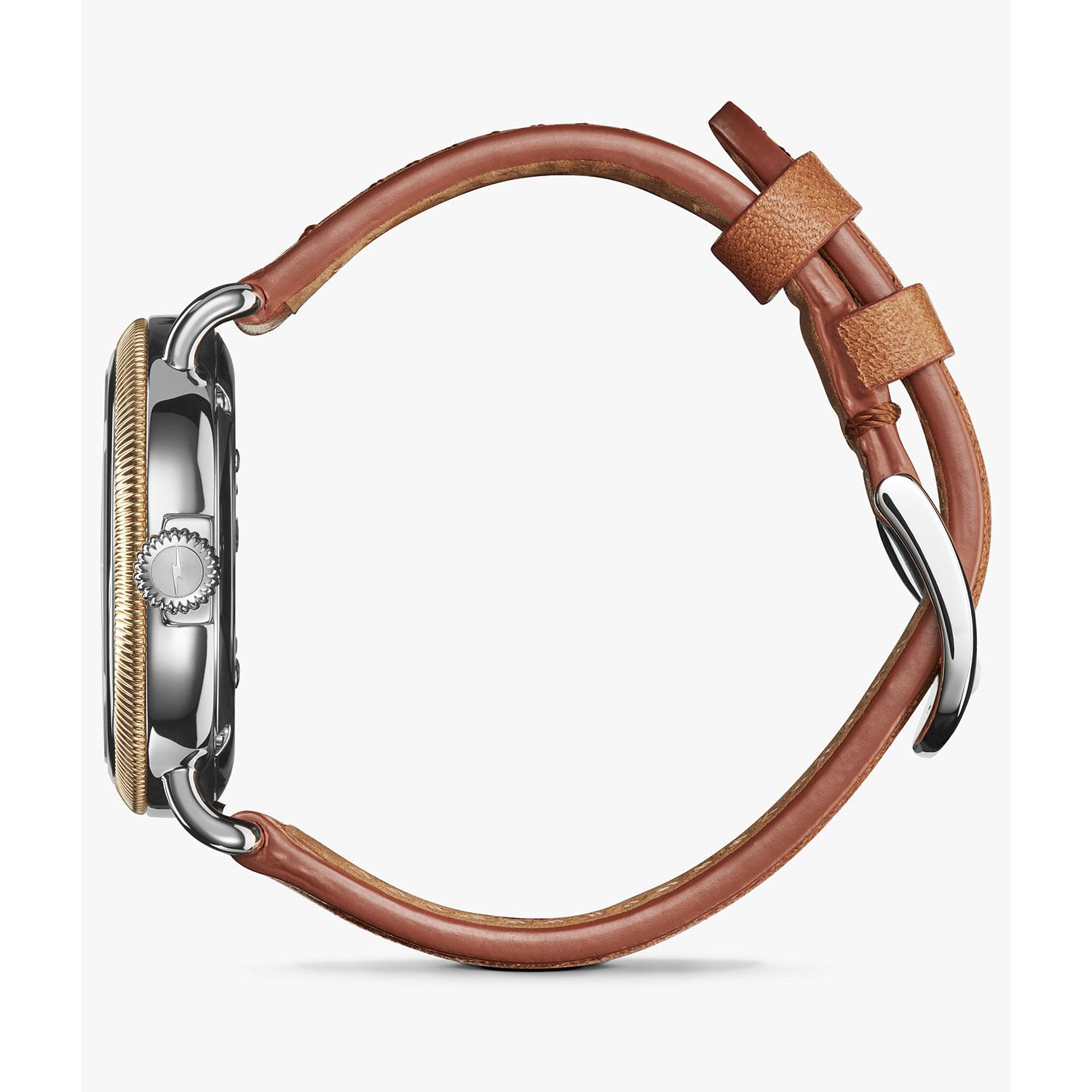 Product gallery image number 5 for product The Runwell Coin Edge Moon Phase 38mm Watch