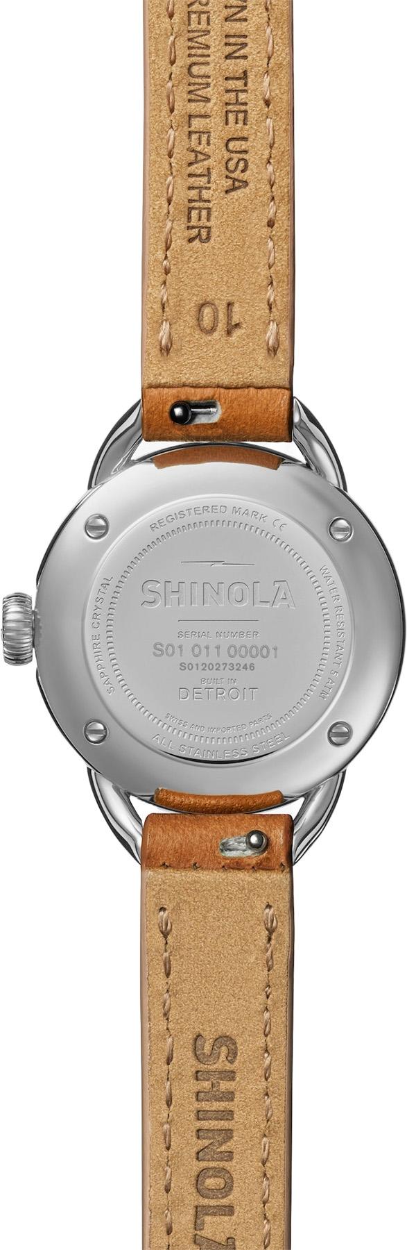 Product gallery image number 3 for product Shinola Runabout 3H Watch 25mm