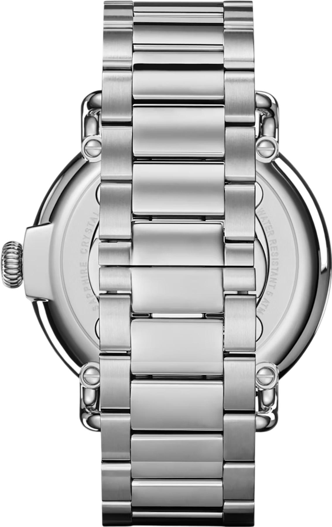 Product gallery image number 2 for product Runwell 3H 41mm Silver Bracelet Petosky Watch - Unisex