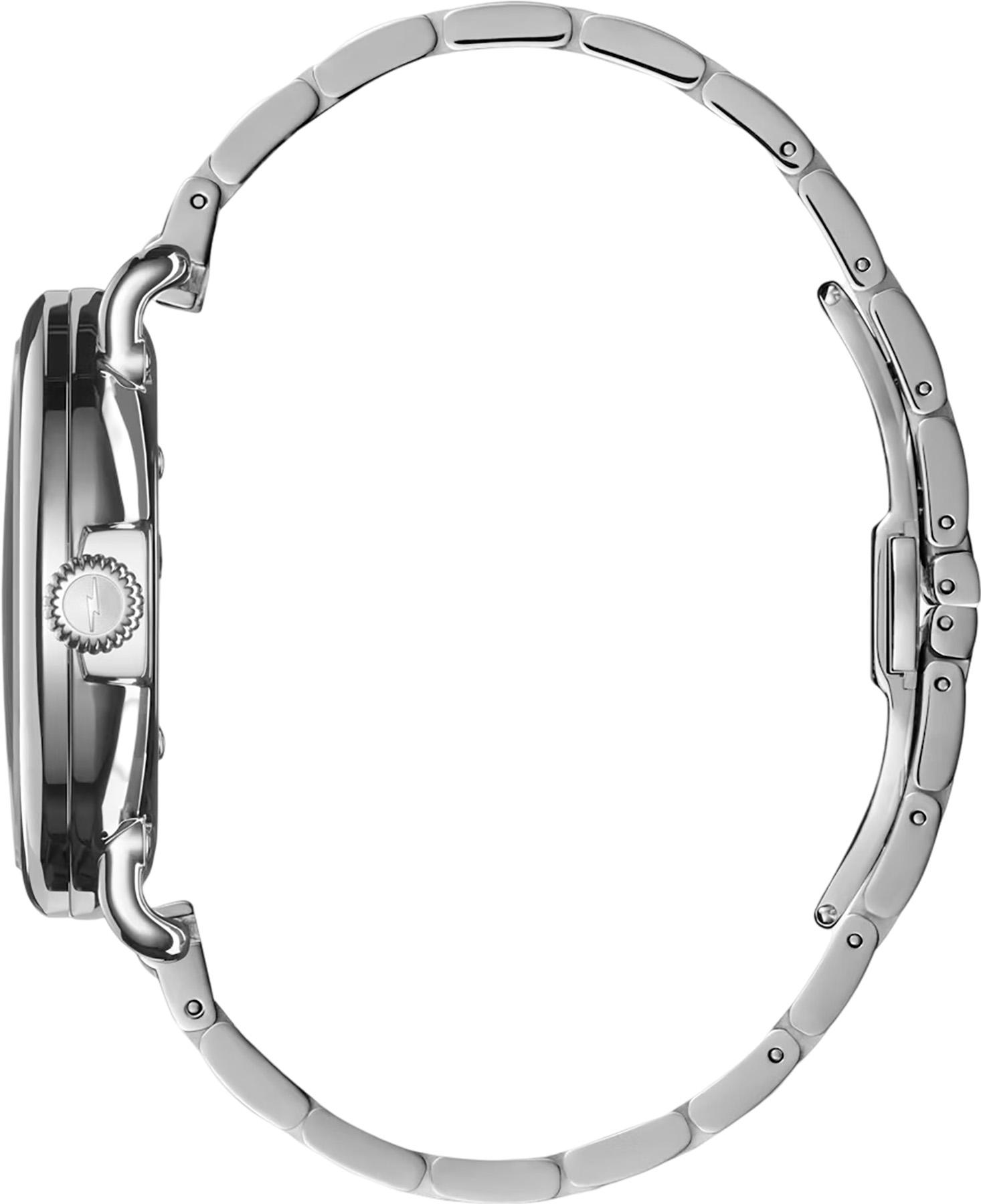 Product gallery image number 6 for product Runwell 3H 41mm Silver Bracelet Petosky Watch - Unisex