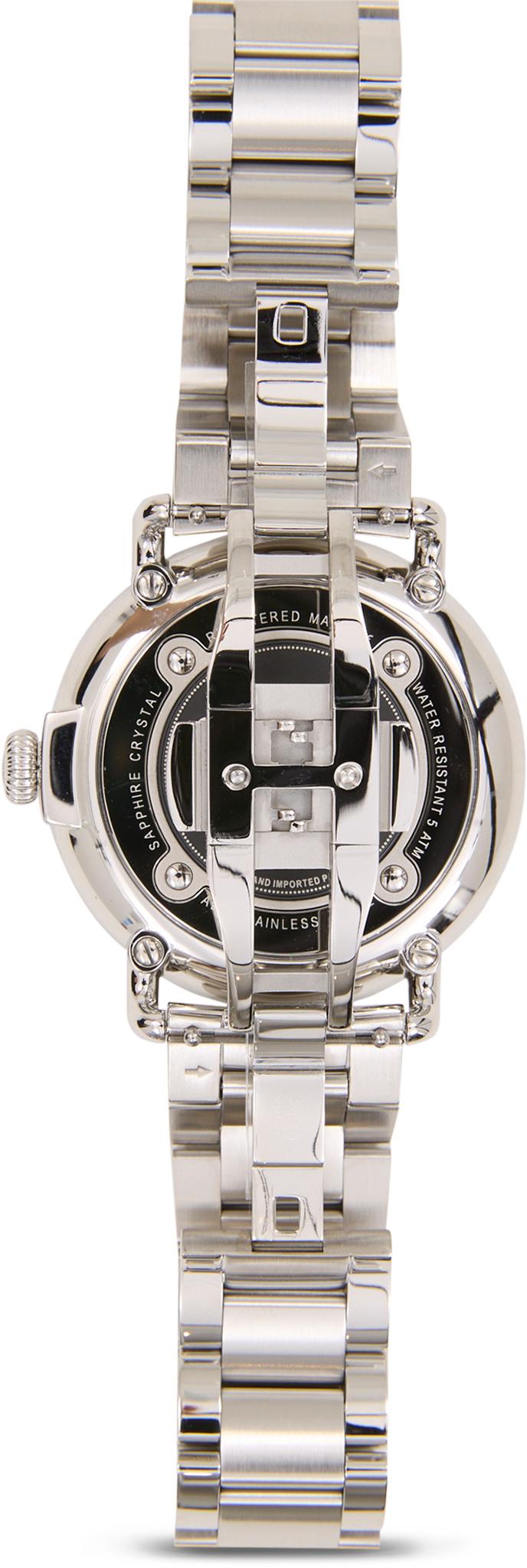 Product gallery image number 9 for product Runwell 3H 41mm Silver Bracelet Petosky Watch - Unisex