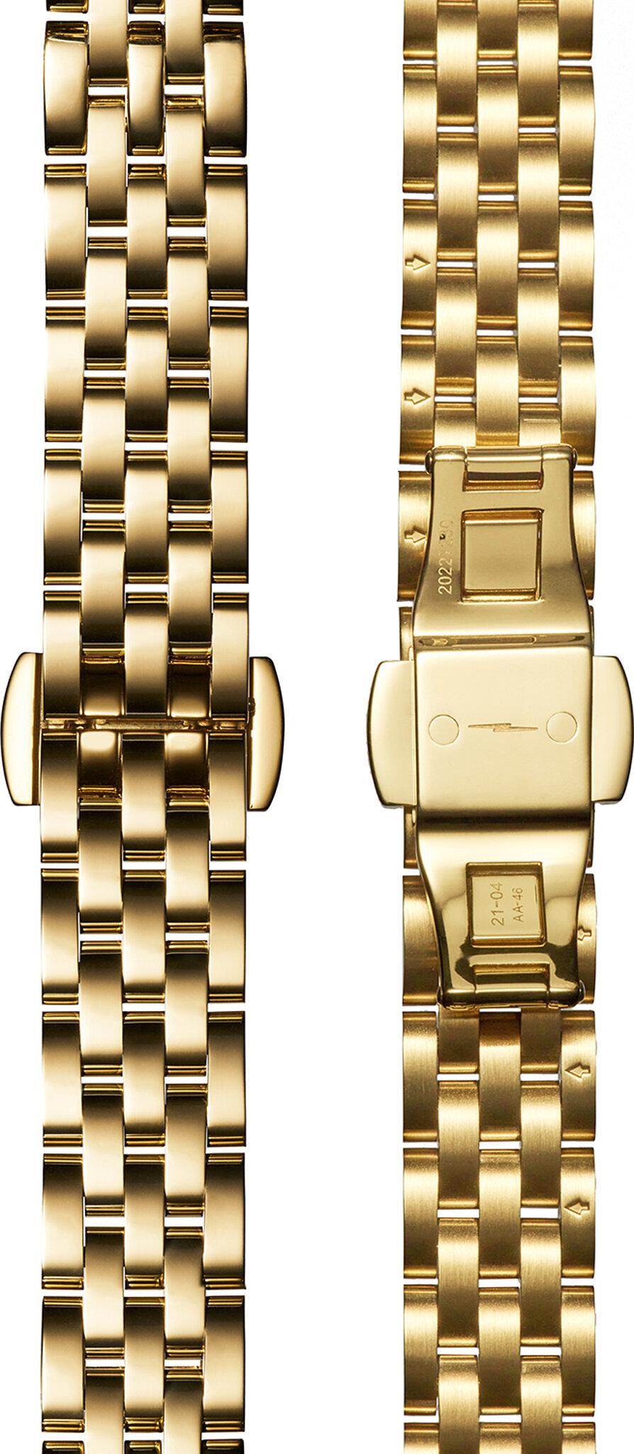 Product gallery image number 4 for product Derby 2H 30.5mm Gold Bracelet Petosky Watch - Unisex