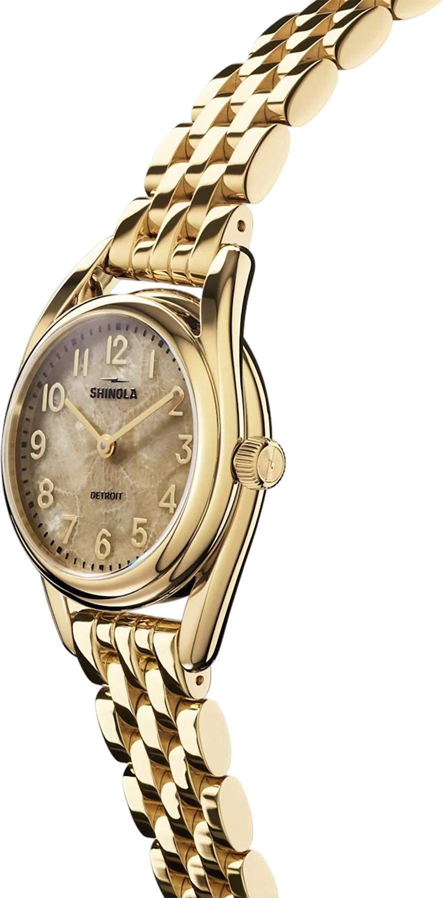Product gallery image number 4 for product Derby 2H 30.5mm Gold Bracelet Petosky Watch - Unisex