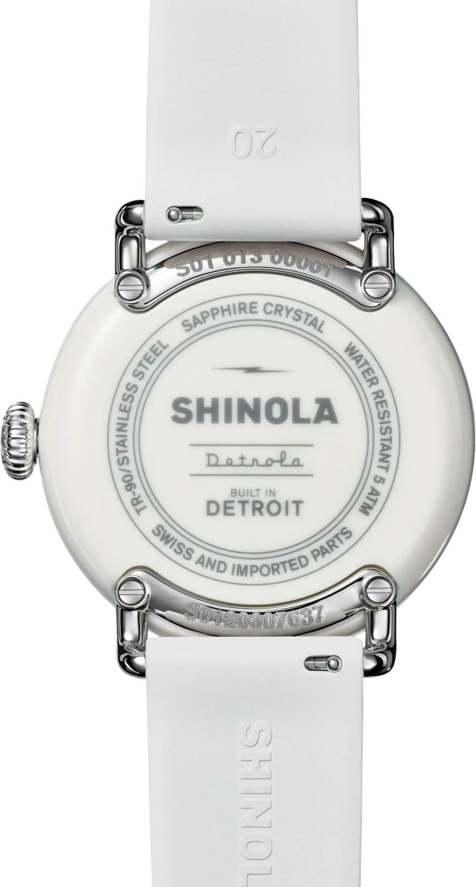 Product gallery image number 4 for product Detrola Rubber Strap Watch 41mm