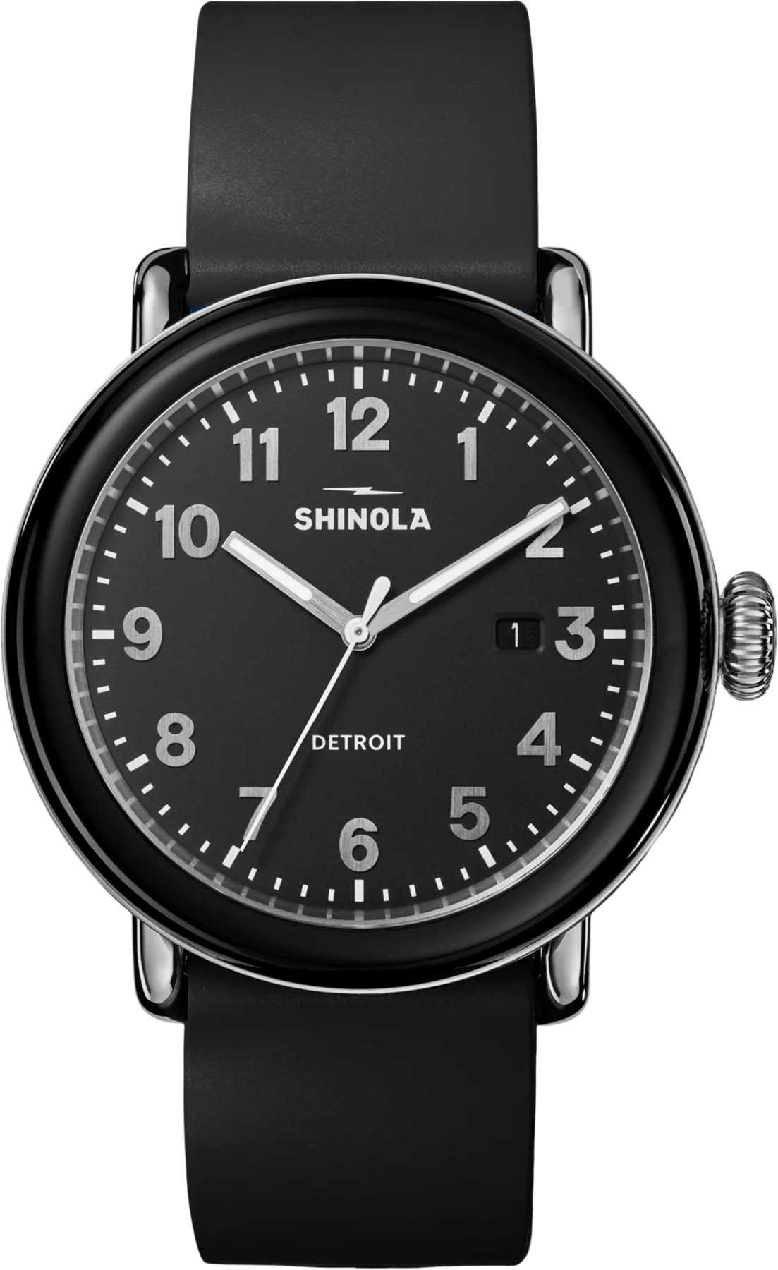 Product image for Detrola Rubber Strap Watch 41mm