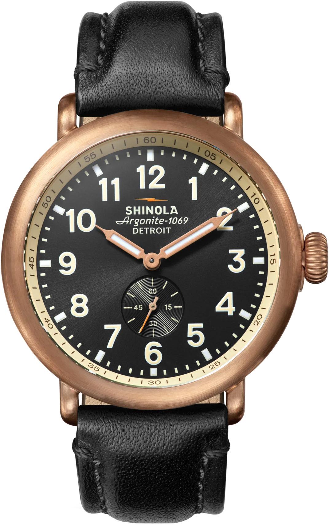 Image de produit pour Montre Bronze Runwell 43 mm - Homme