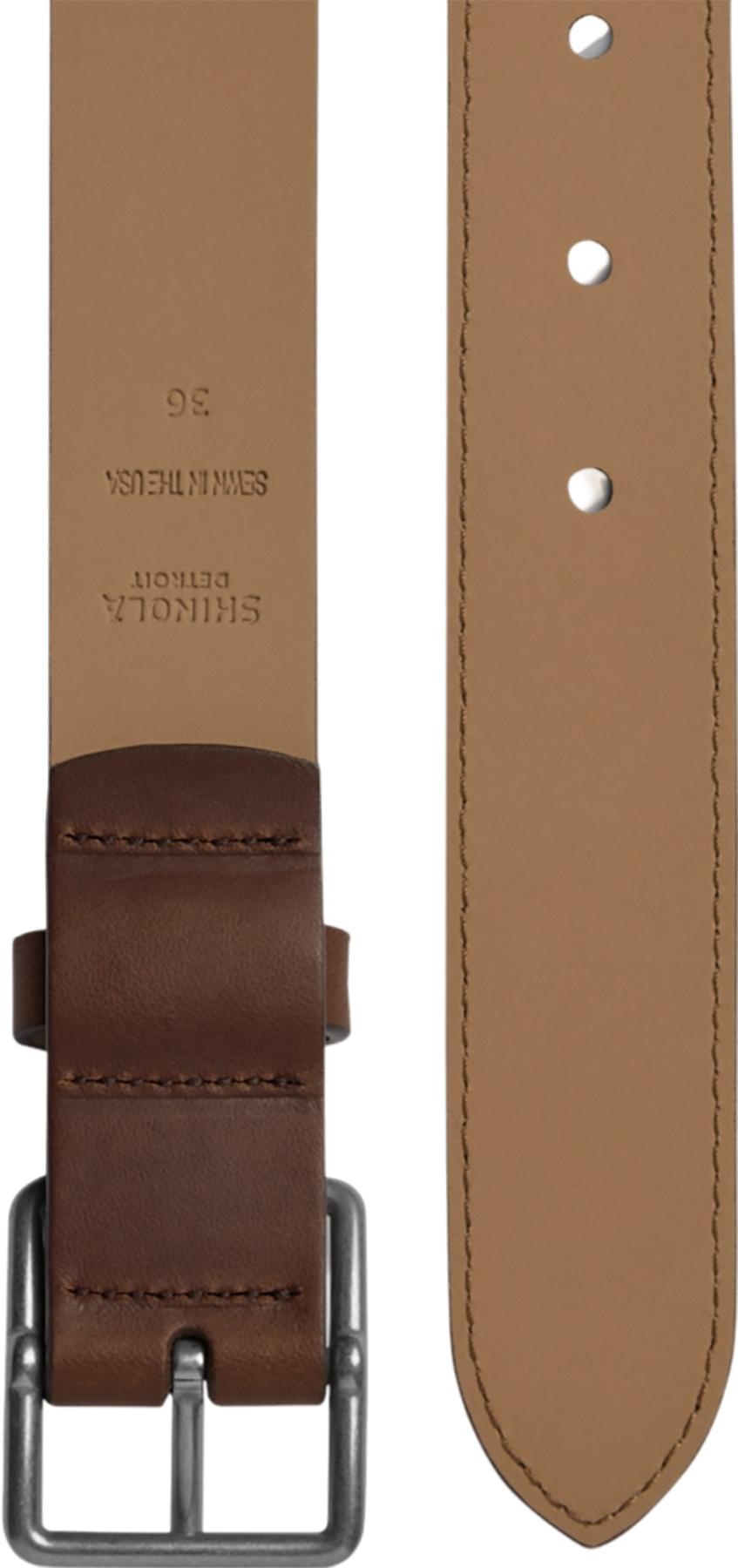 Product gallery image number 3 for product USA Heritage Center Bar Buckle Belt 1 1/4" - Unisex