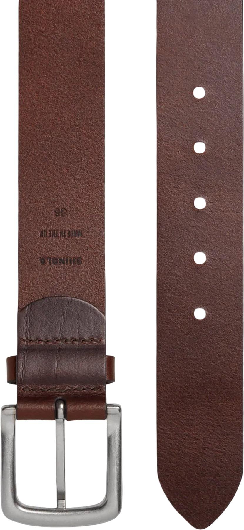 Product gallery image number 2 for product Essential Natural Leather Belt 1 ½" - Men's