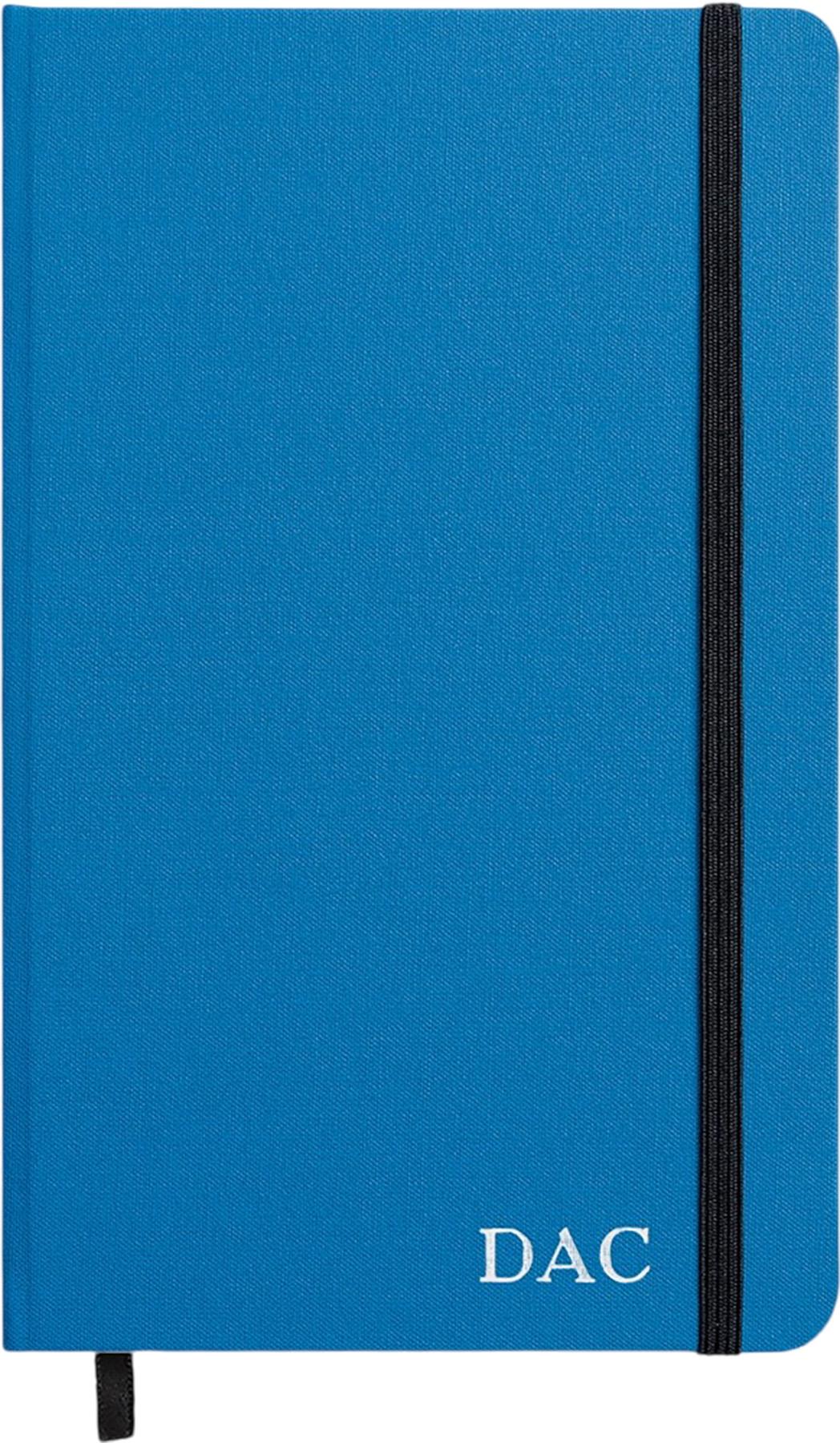 Product gallery image number 3 for product Medium Hard Linen Ruled Journal