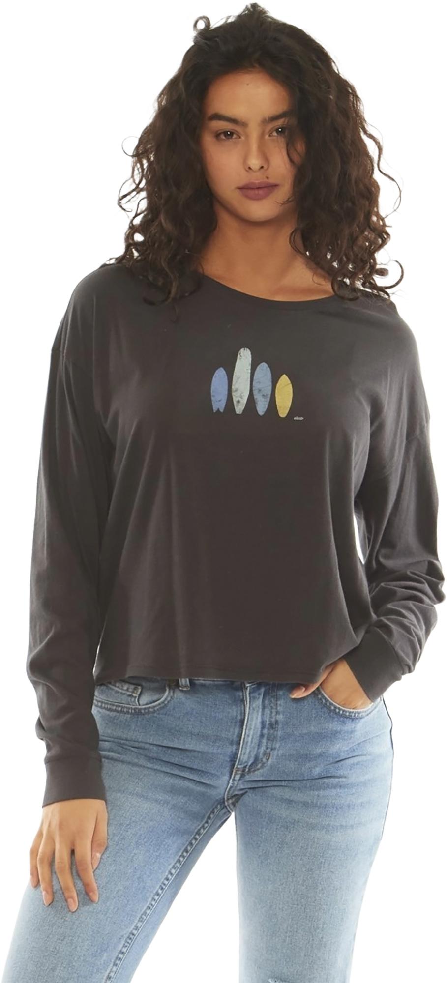 Product gallery image number 1 for product Quilver Long Sleeve Knit Tee - Women's