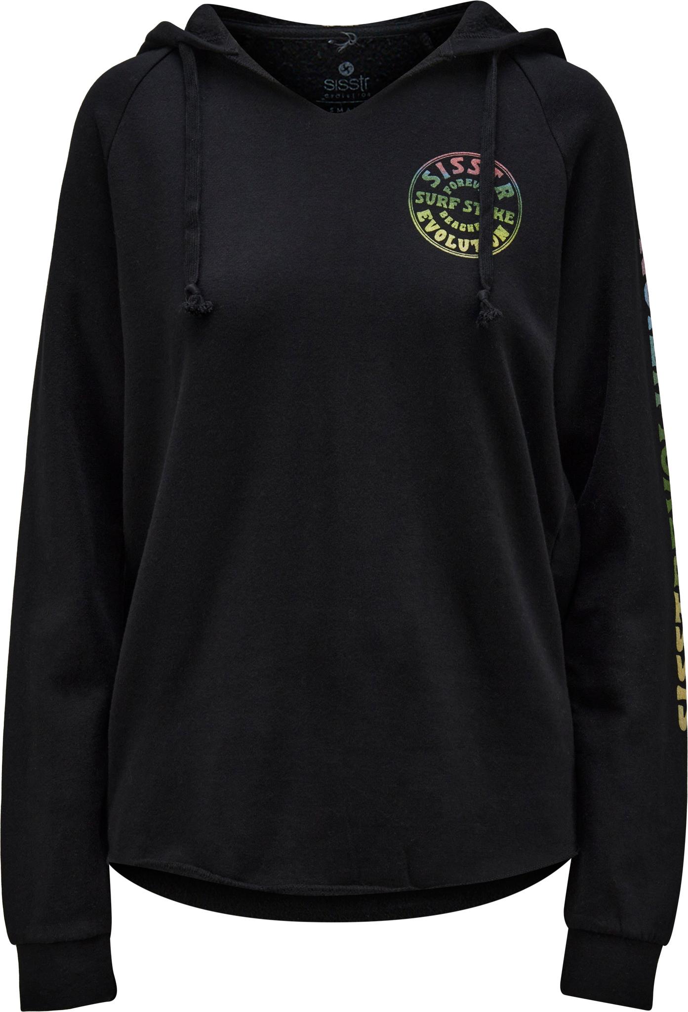 Product gallery image number 1 for product Surf Stoke Long Sleeve Knit Hooded Sweatshirt - Women's