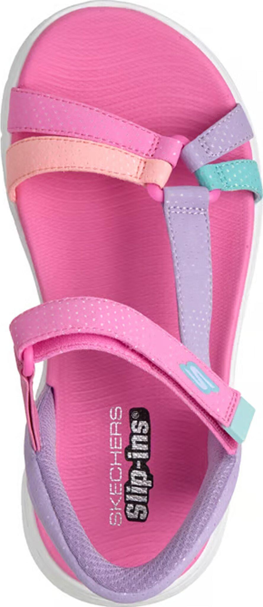 Product gallery image number 2 for product Go Walk Flex Lots of Sol Skechers Slip-ins Sandals - Girls