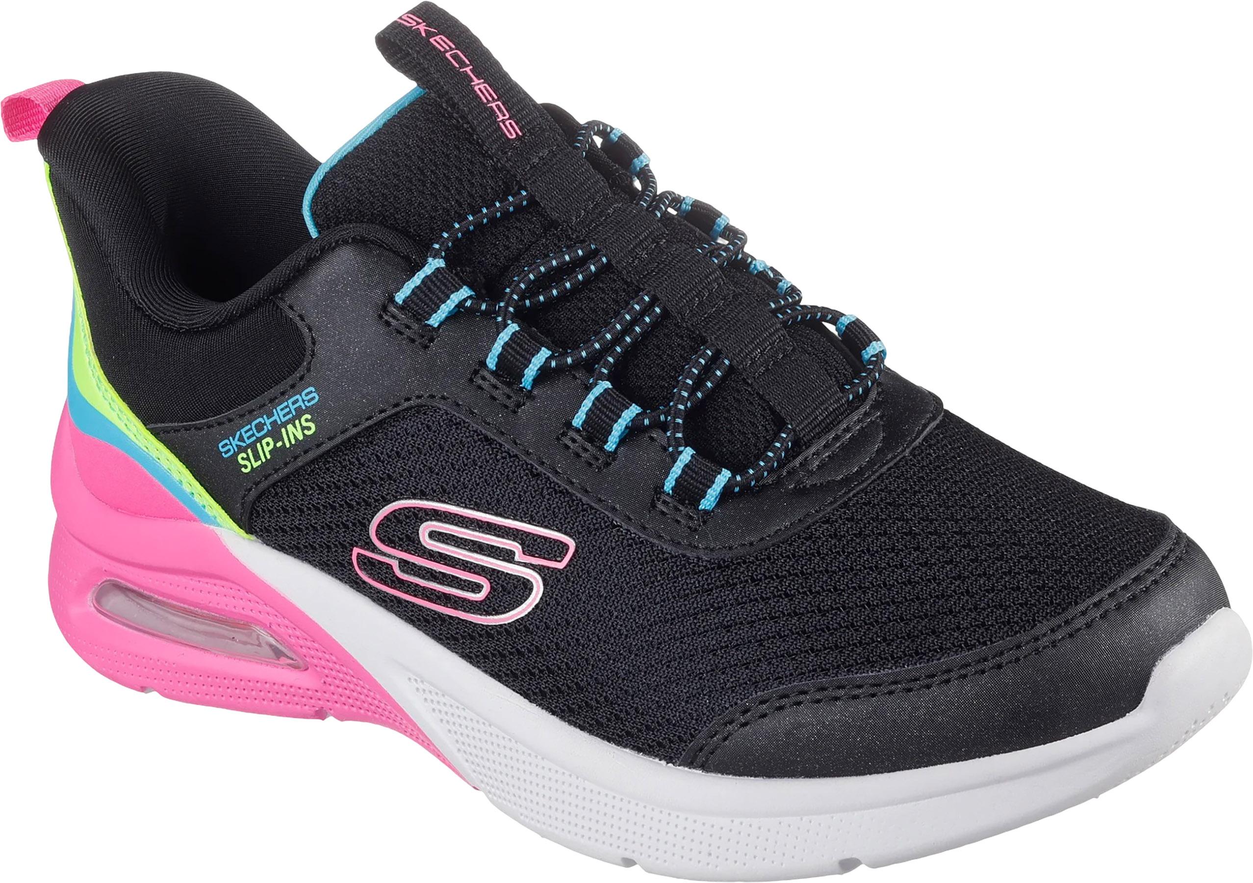 Numéro de l'image de la galerie de produits 2 pour le produit Chaussures sport Microspec Max-Color Trifecta Skechers Slip-ins - Fille
