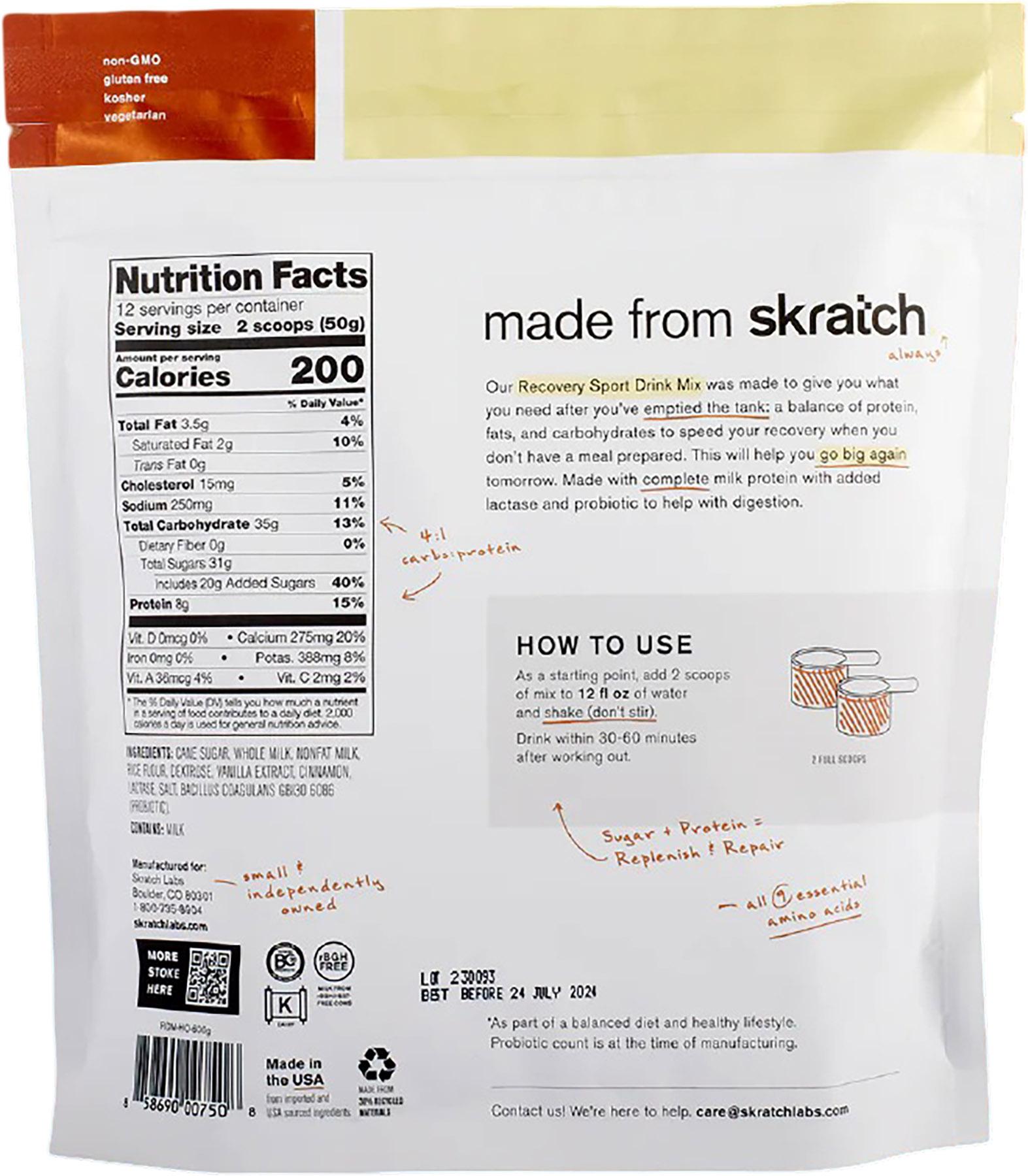 Product gallery image number 2 for product Recovery Sport Drink Mix 600g