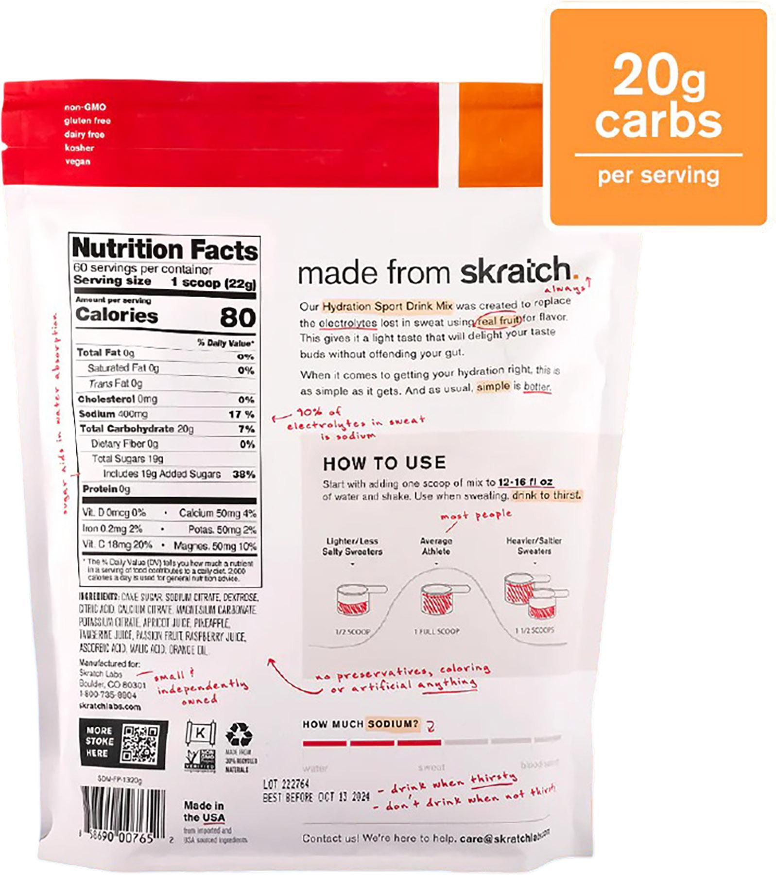 Product gallery image number 2 for product Hydration Sport Drink Mix 1320g