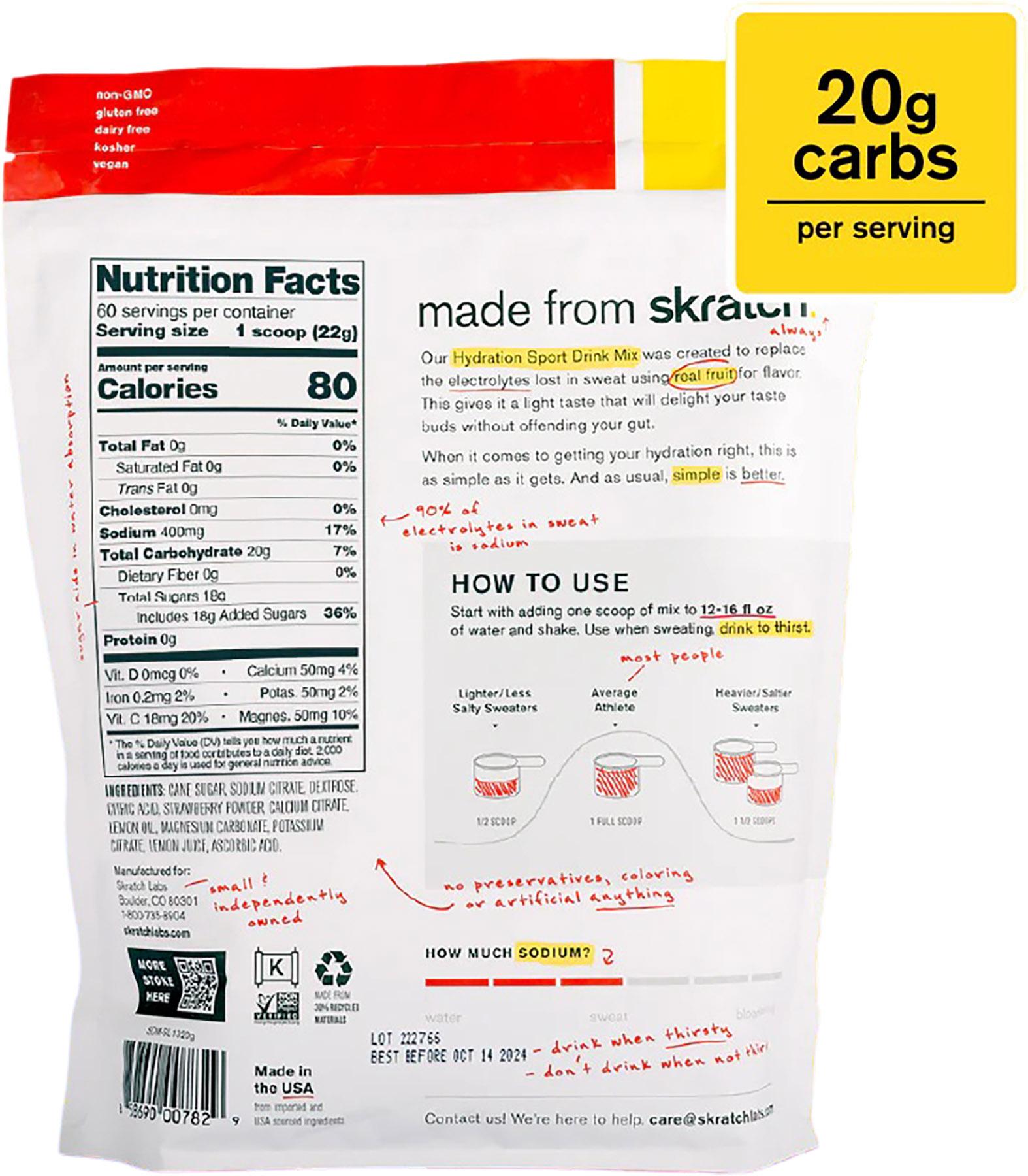 Product gallery image number 2 for product Hydration Sport Drink Mix 1320g