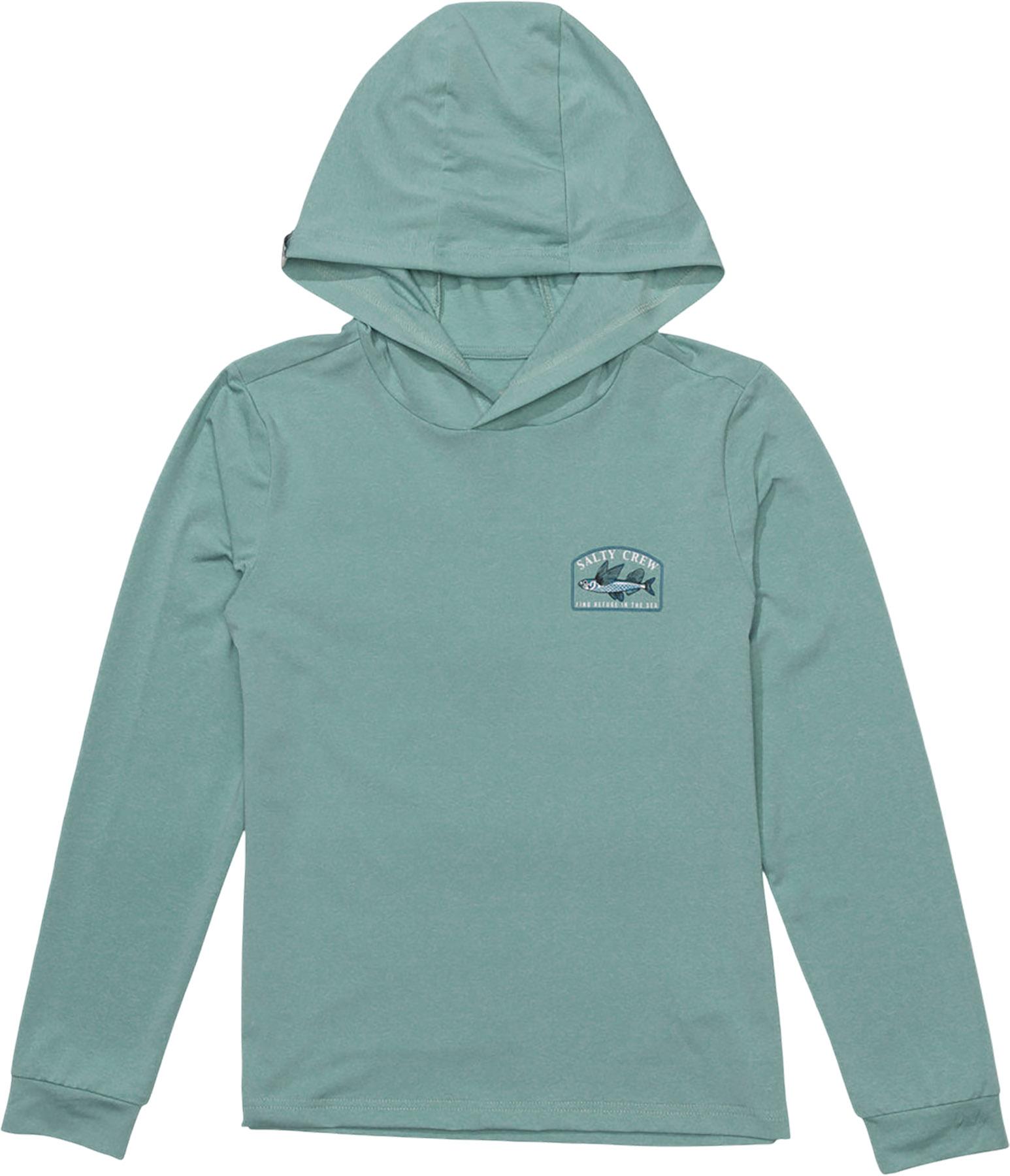 Product image for T-shirt solaire à capuchon et manches longues Flyhome - Garçon