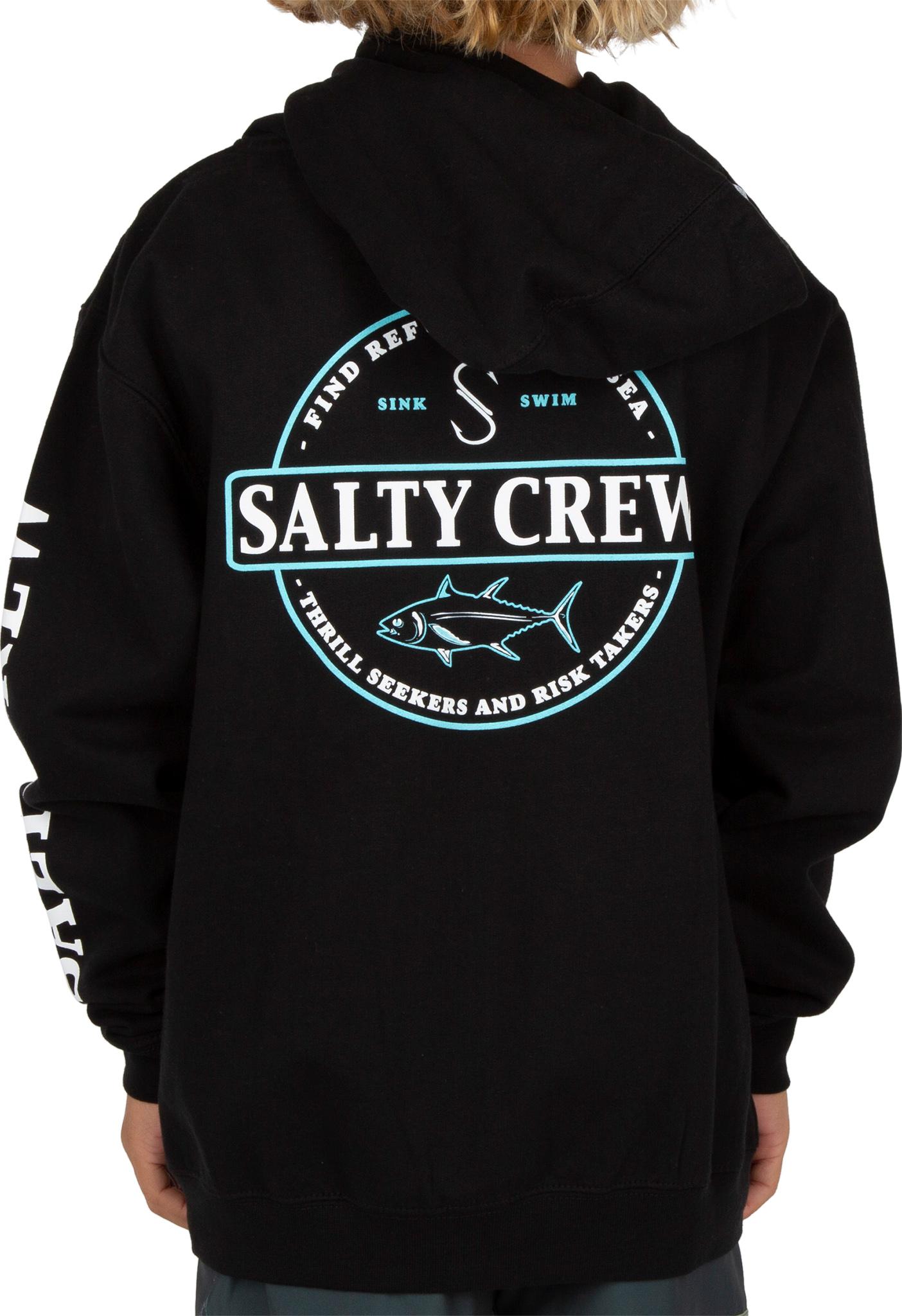 Product gallery image number 2 for product Deep Sea Full Zip Fleece Hoodie - Boys