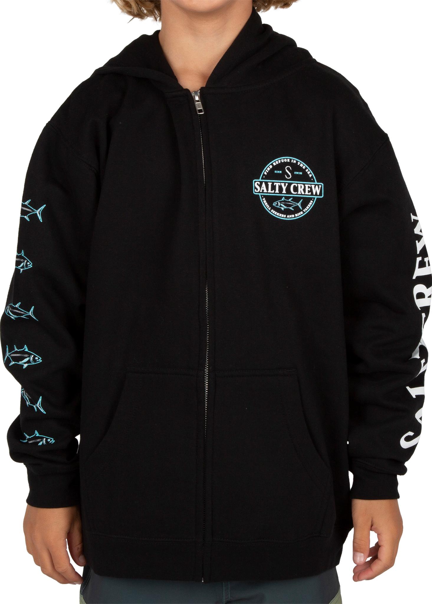 Product gallery image number 3 for product Deep Sea Full Zip Fleece Hoodie - Boys