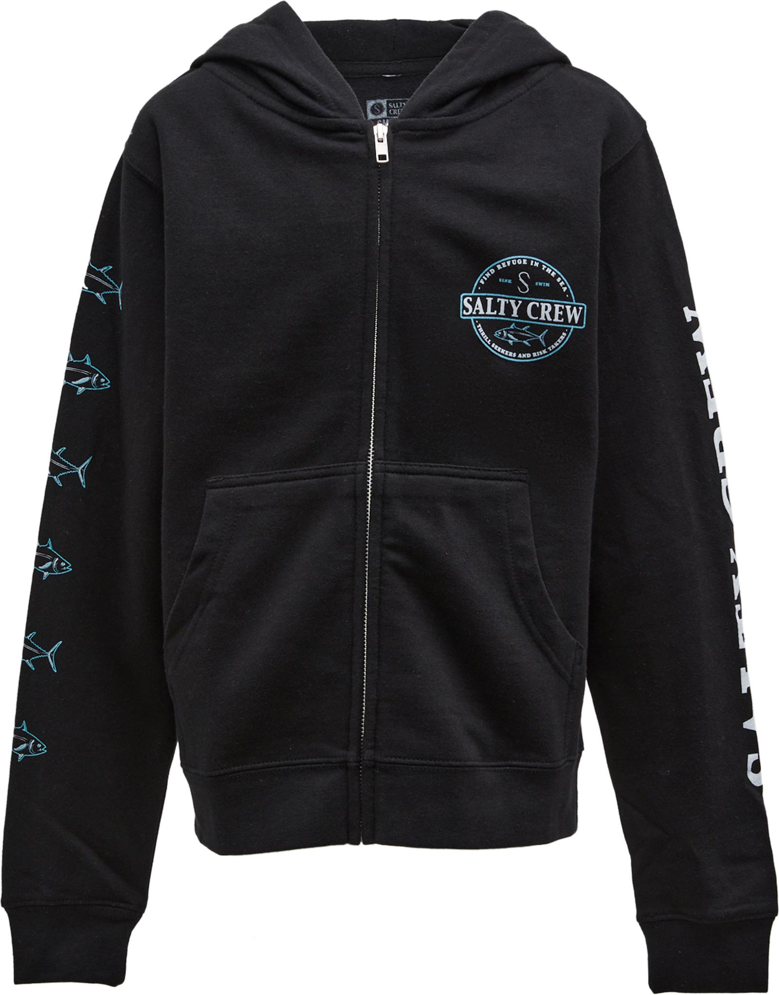 Product gallery image number 1 for product Deep Sea Full Zip Fleece Hoodie - Boys