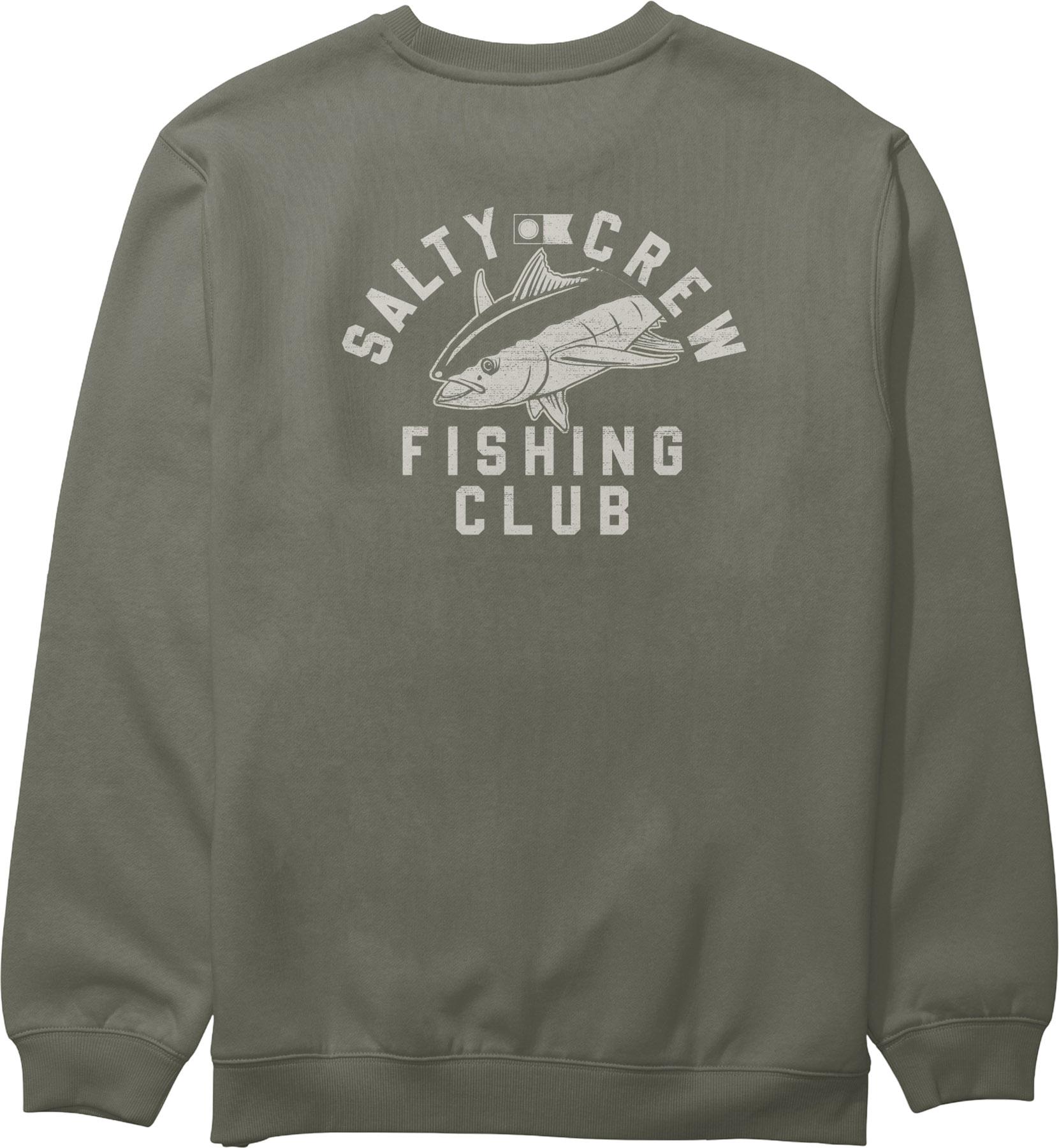 Product gallery image number 2 for product Fishing Club Crew Fleece Sweatshirts - Men's