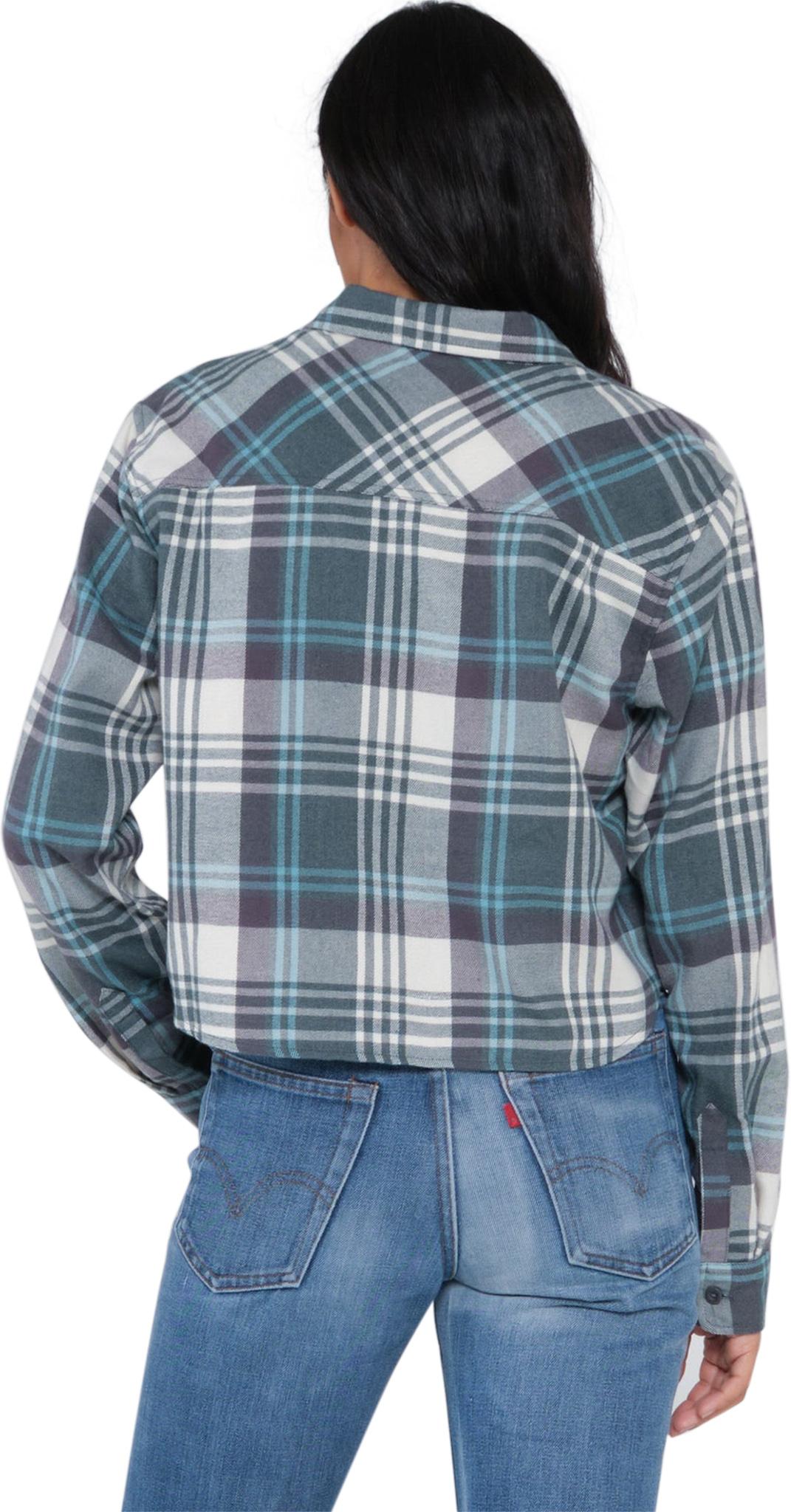 Product gallery image number 3 for product Golden Age Crop Flannel Shirt - Women's