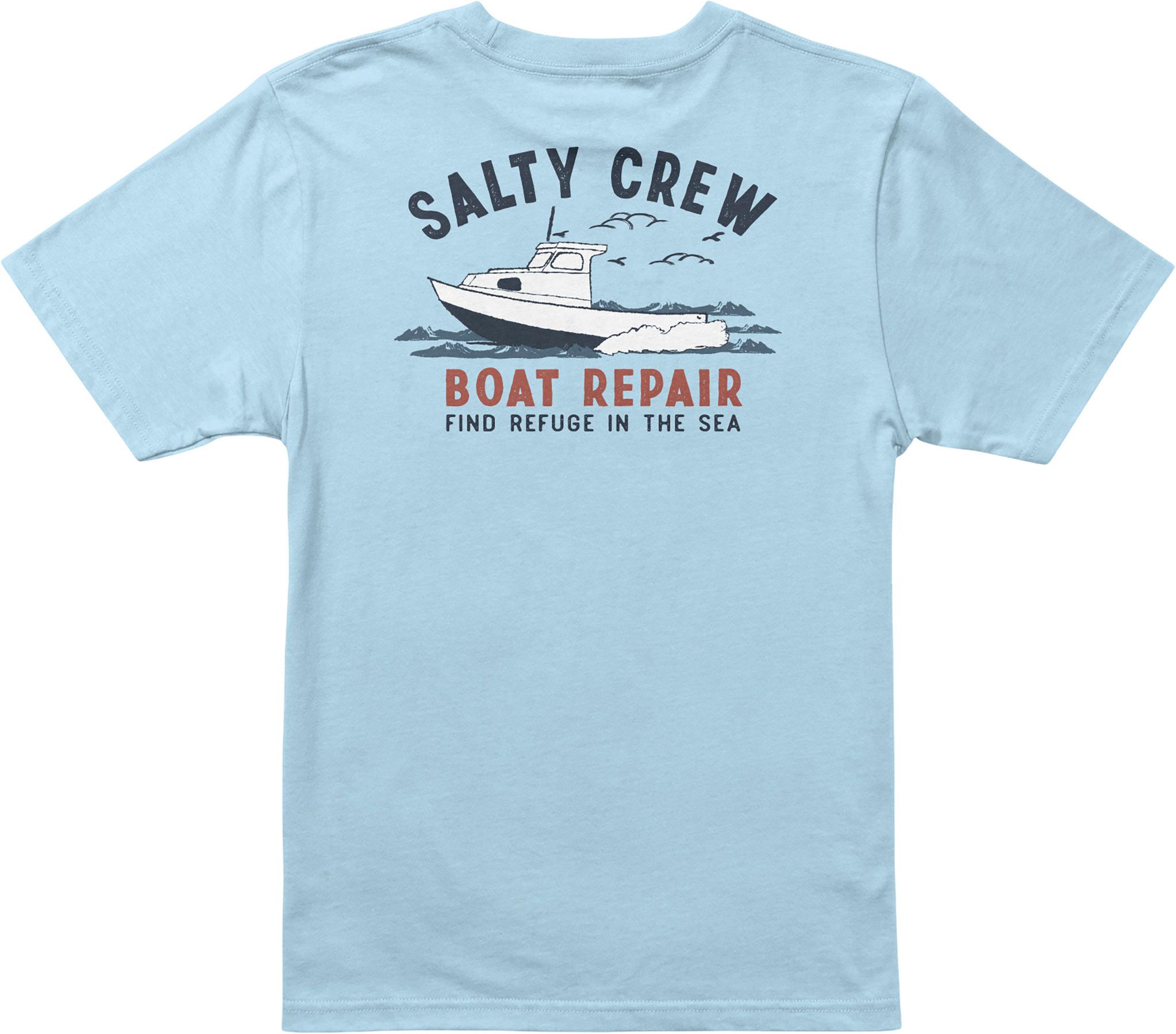 Product gallery image number 2 for product Boat Repair Short Sleeve T-Shirt - Boys