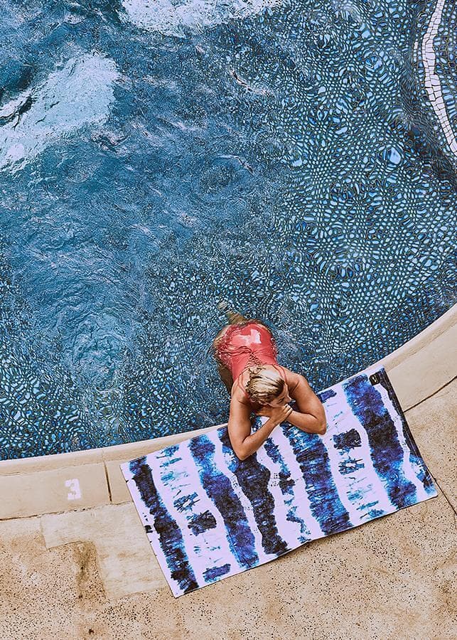 Product gallery image number 4 for product Indigo Sun Beach Towel