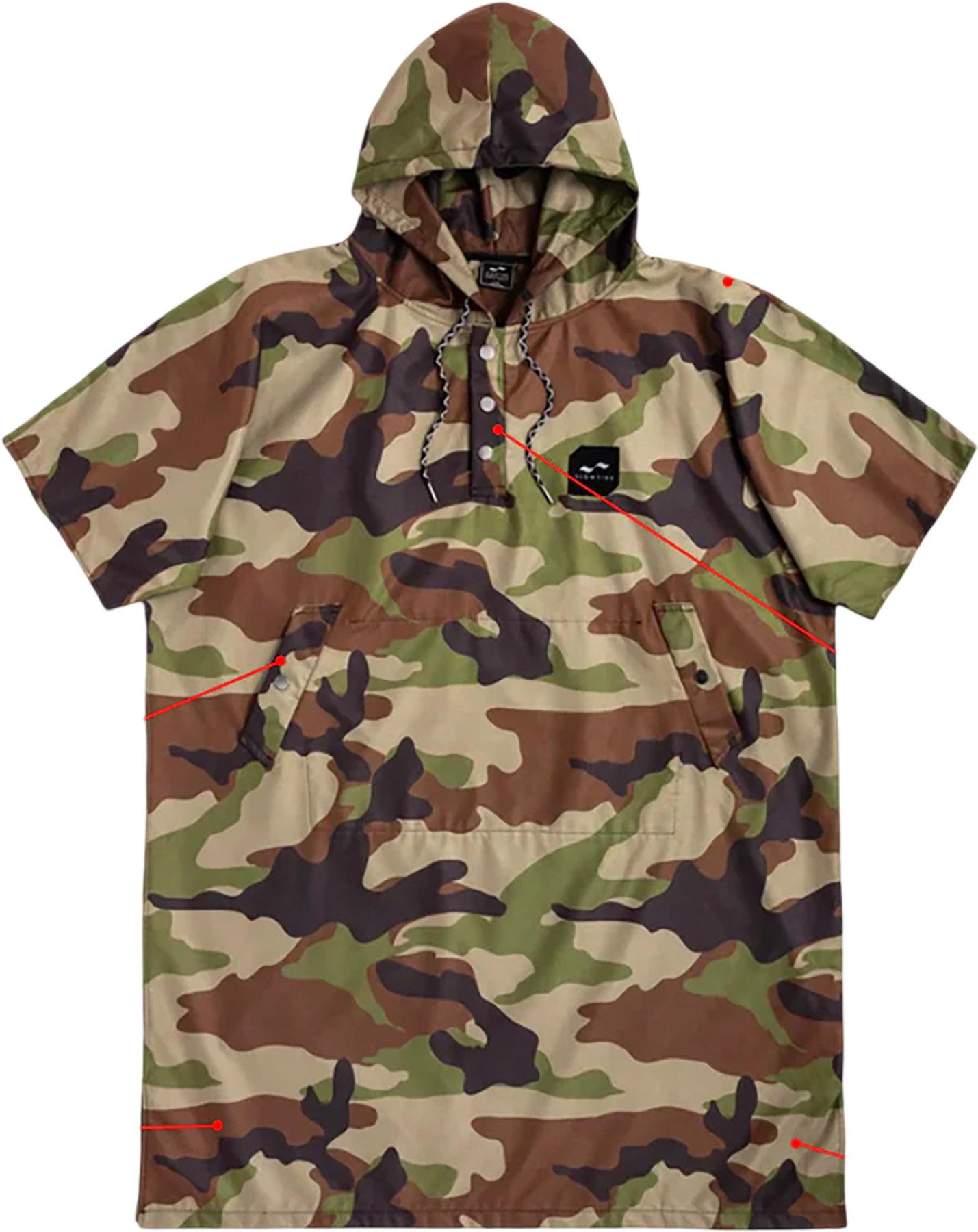 Product gallery image number 4 for product Regime Quick-Dry Poncho - Unisex