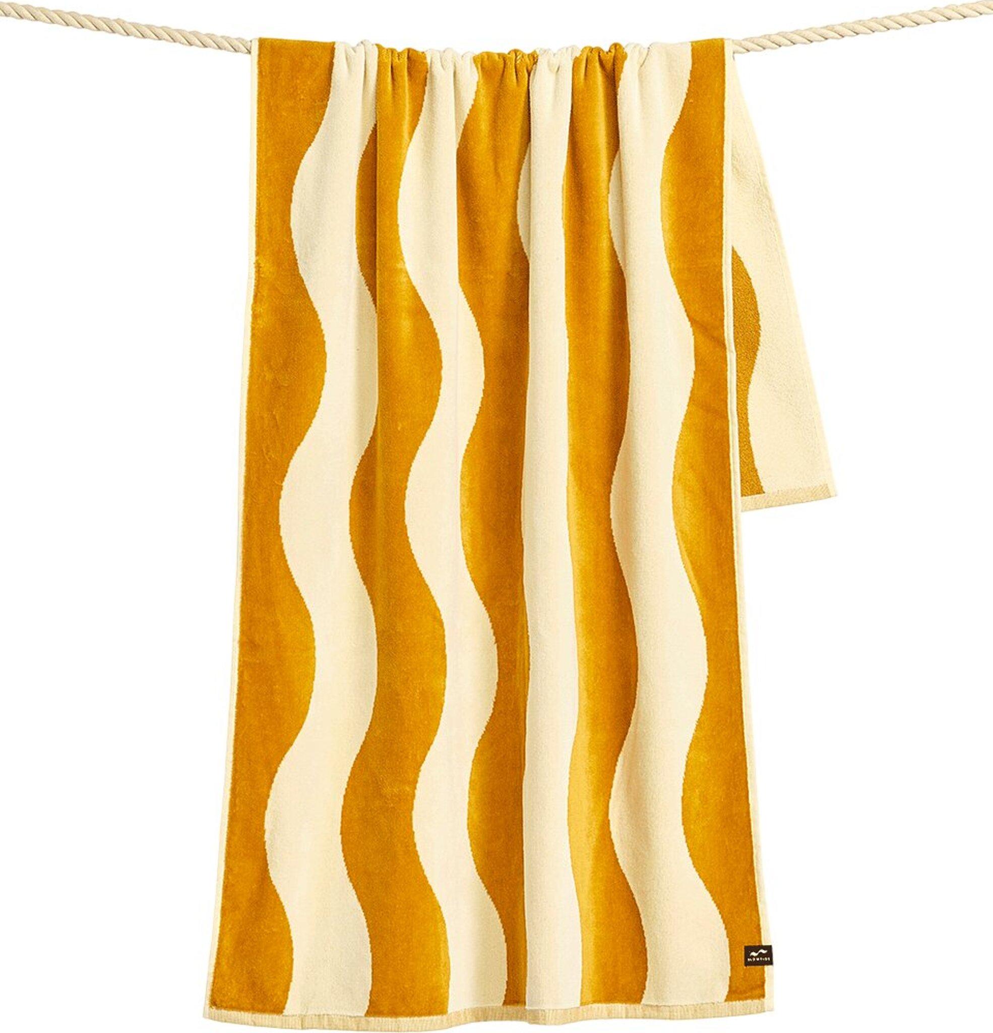 Product gallery image number 2 for product Slowtide Stripe Premium Woven Towel