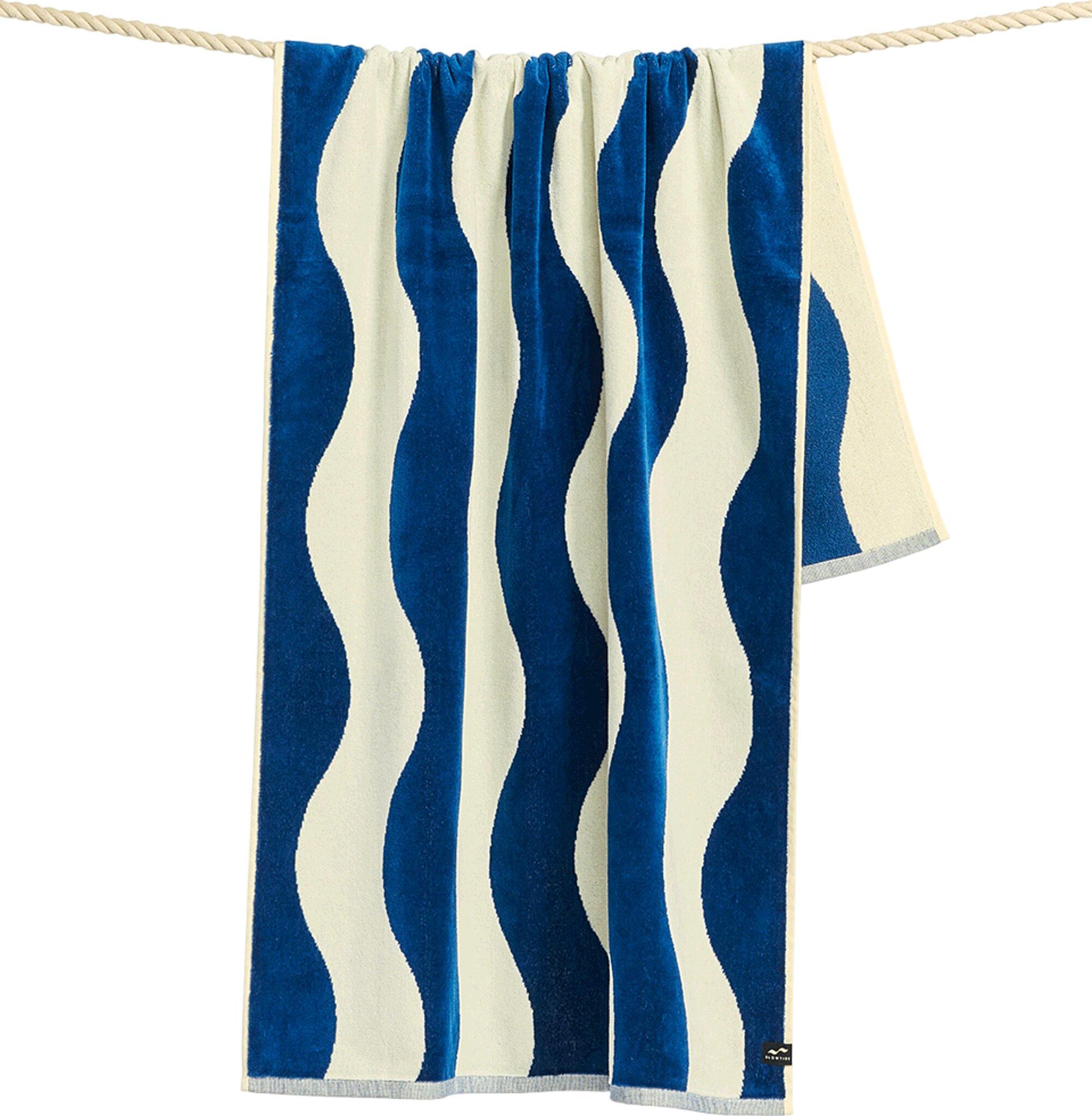 Product gallery image number 3 for product Slowtide Stripe Premium Woven Towel