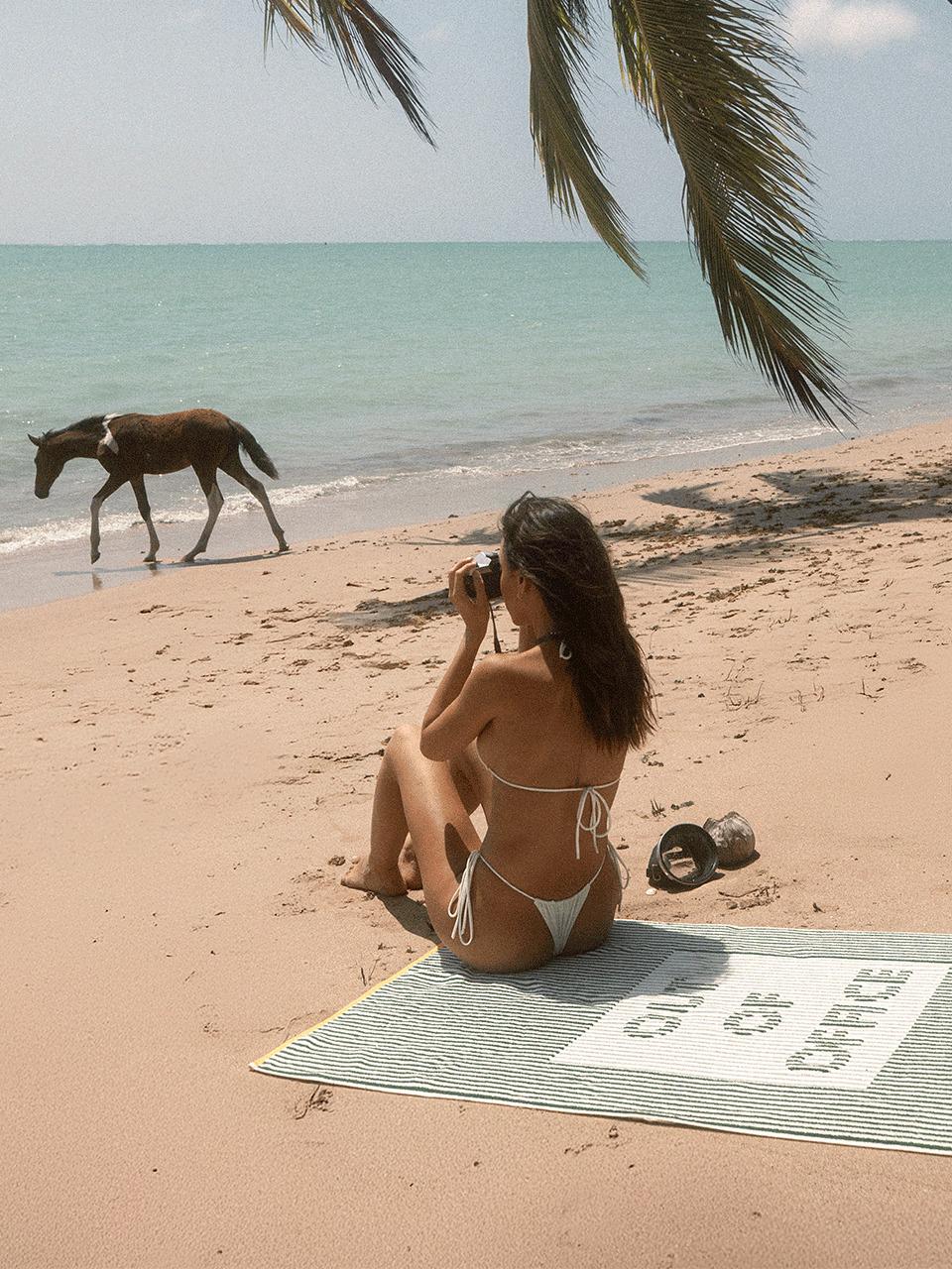 Product gallery image number 4 for product Out Of Office Premium Woven Towel