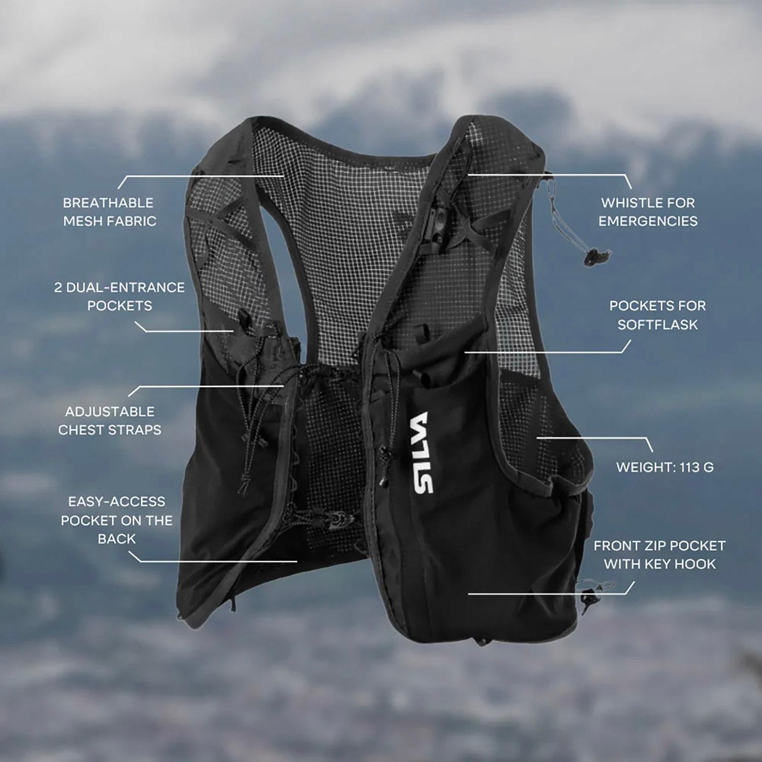 Product gallery image number 3 for product Strive Fly Running Vest - Unisex