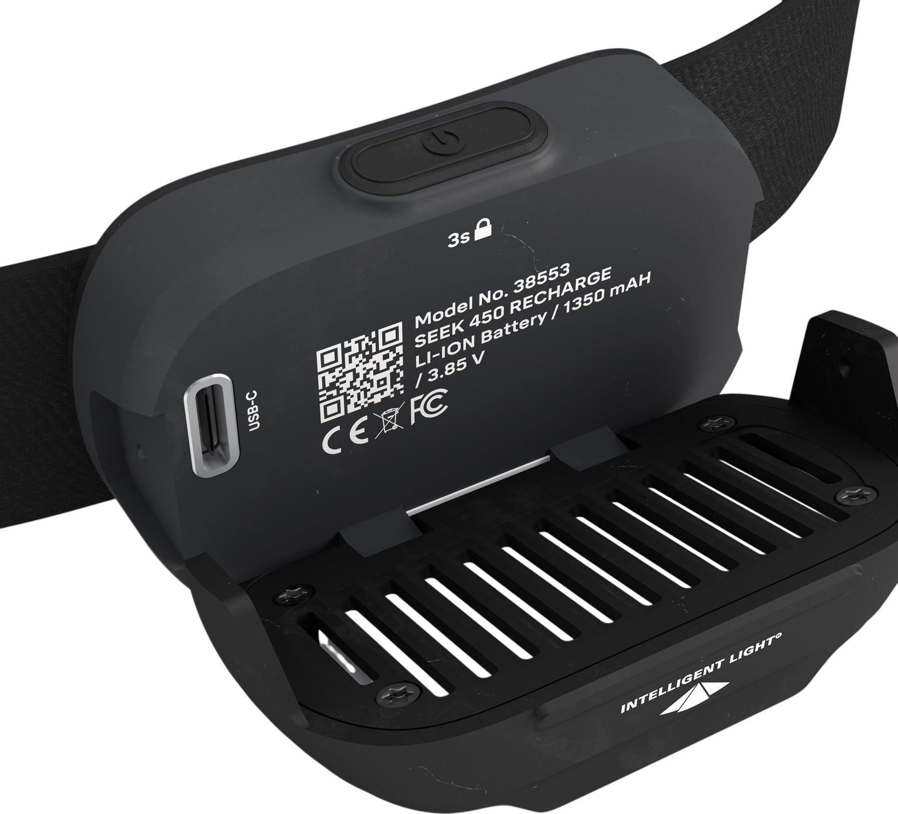 Numéro de l'image de la galerie de produits 5 pour le produit Lampe frontale rechargeable Seek 450