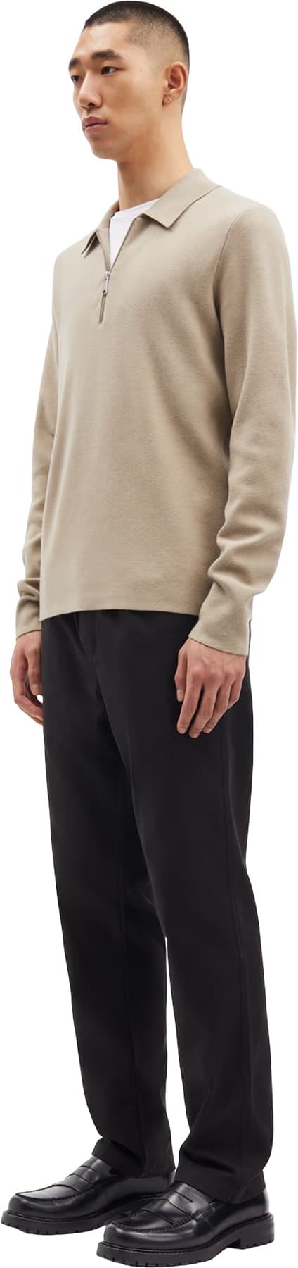 Product gallery image number 6 for product Guna Half Zip Polo Sweater - Men's