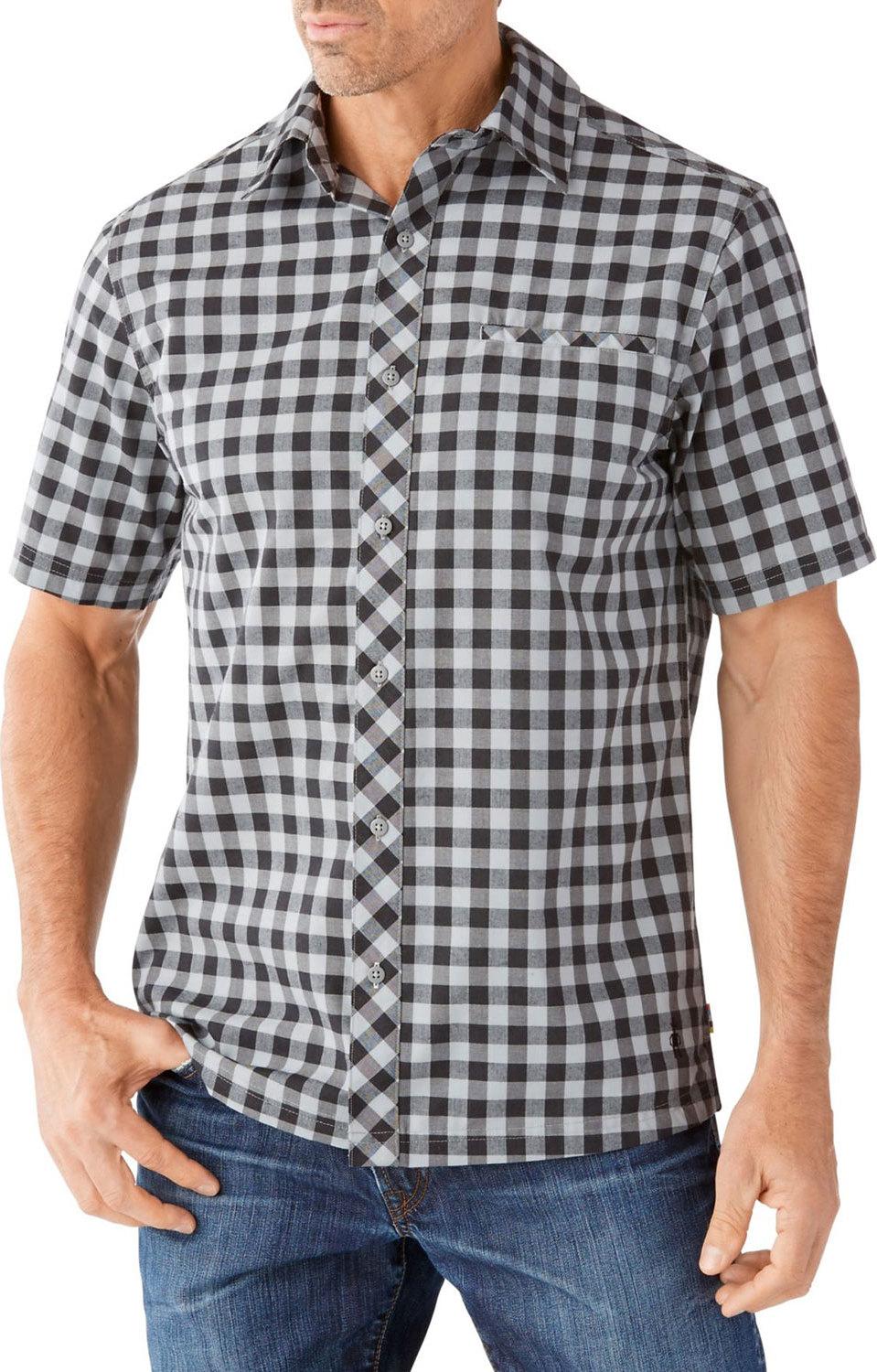 Product gallery image number 1 for product Everyday Exploration Gingham Short Sleeve Shirt - Men's