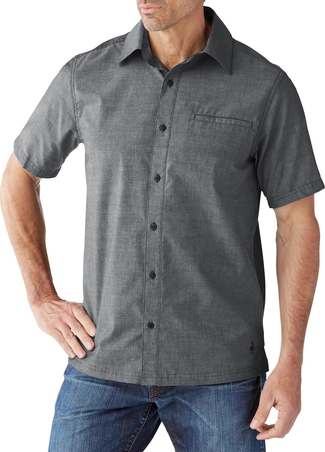 Product gallery image number 2 for product Everyday Exploration Chambray Short Sleeve Shirt - Men's