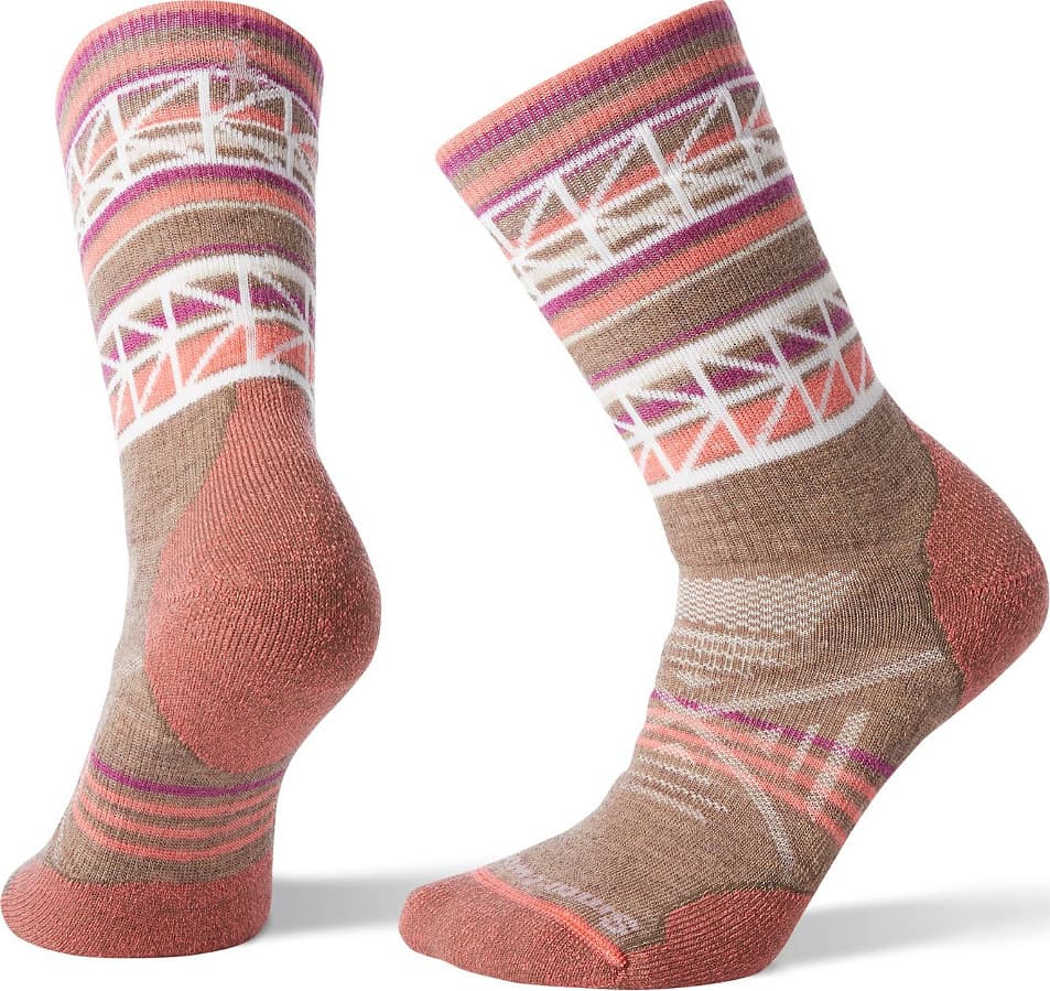 Product gallery image number 1 for product Bas de randonnée mi-haut à motifs PhD - Femme