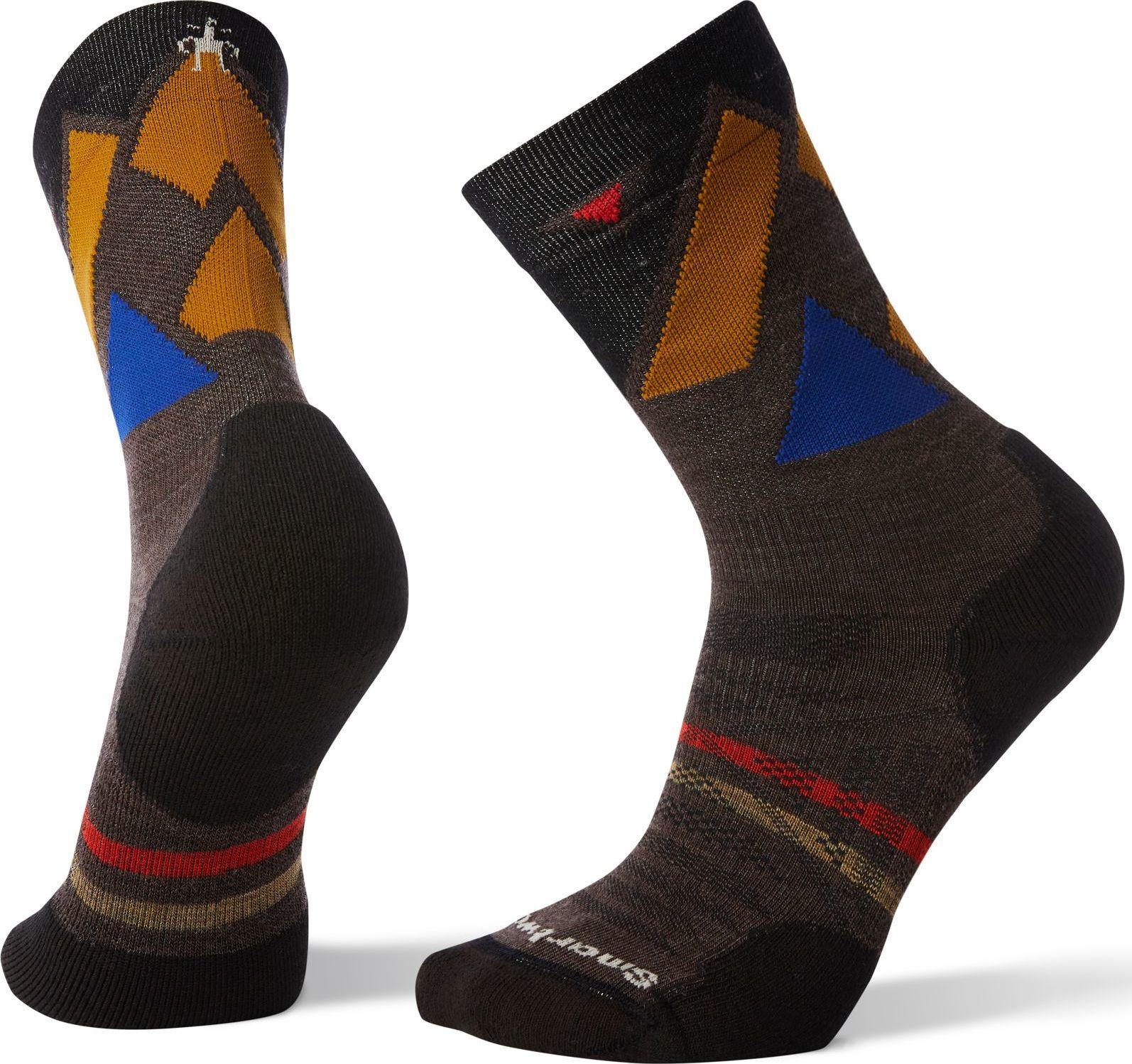 Product gallery image number 1 for product PhD® Outdoor Light Pattern Crew Socks - Men's