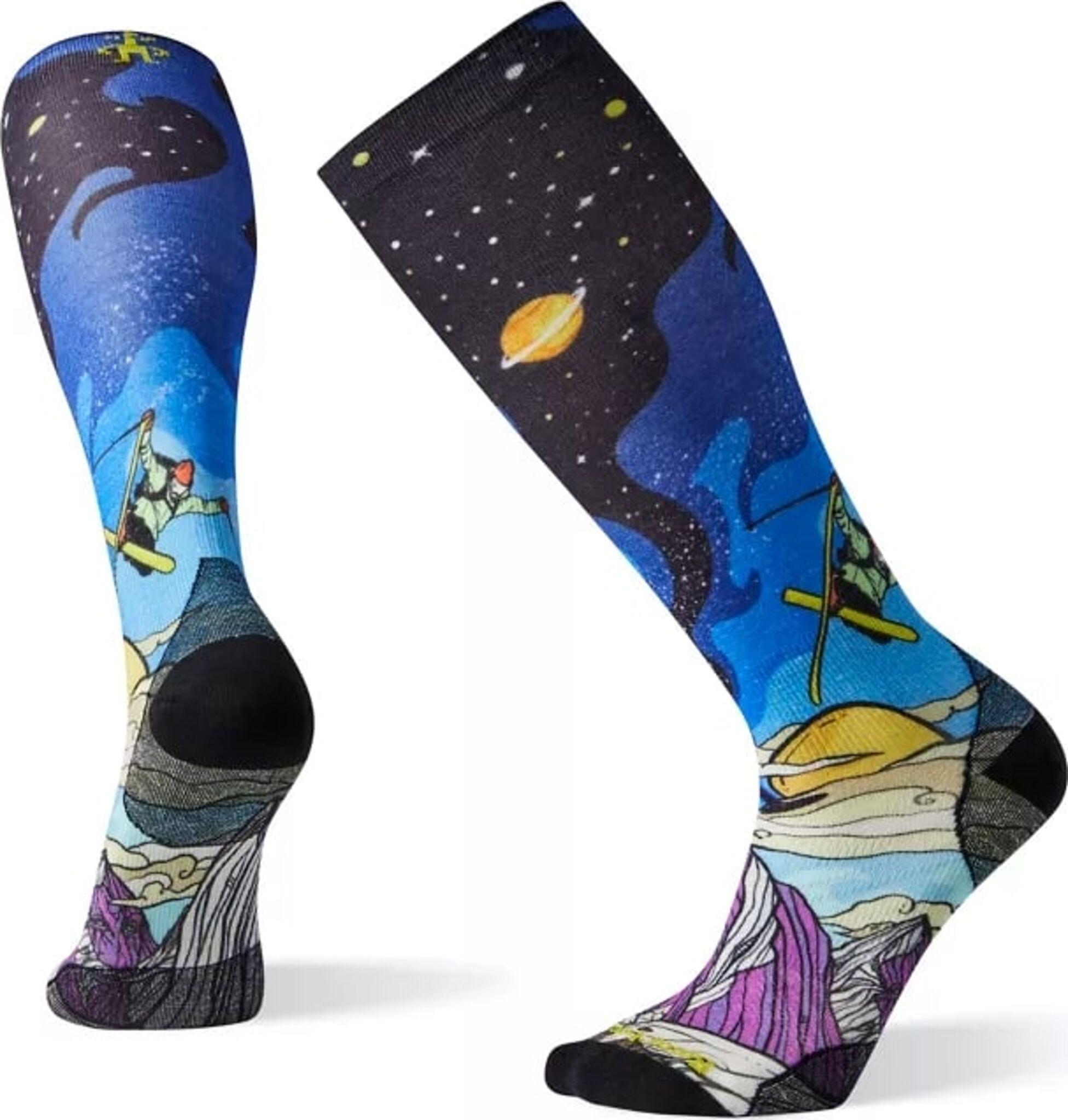 Product gallery image number 1 for product PhD® Ski Ultra Light Benchetler Print Socks - Men's
